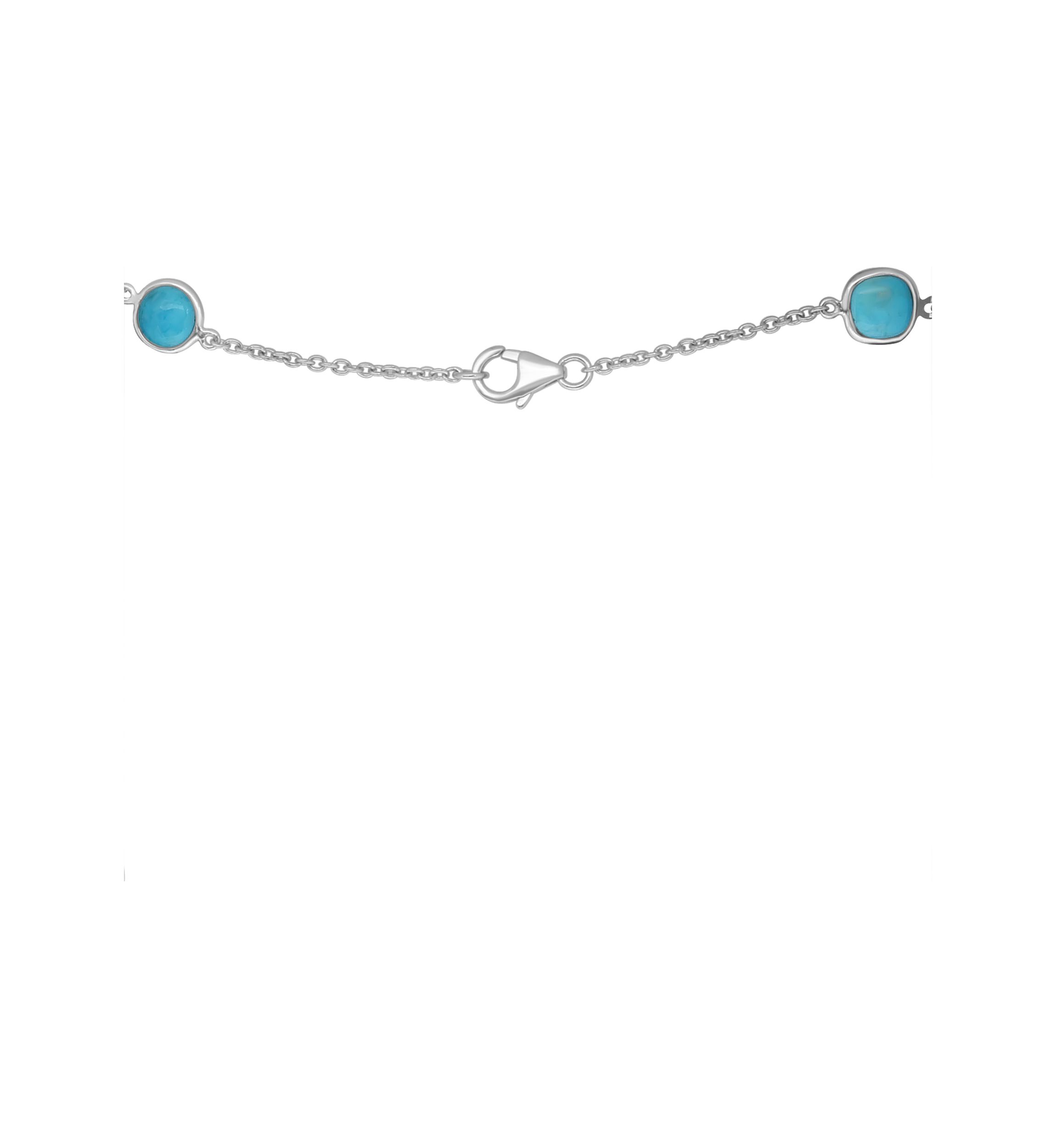 Sterling Silver Turquoise Necklace