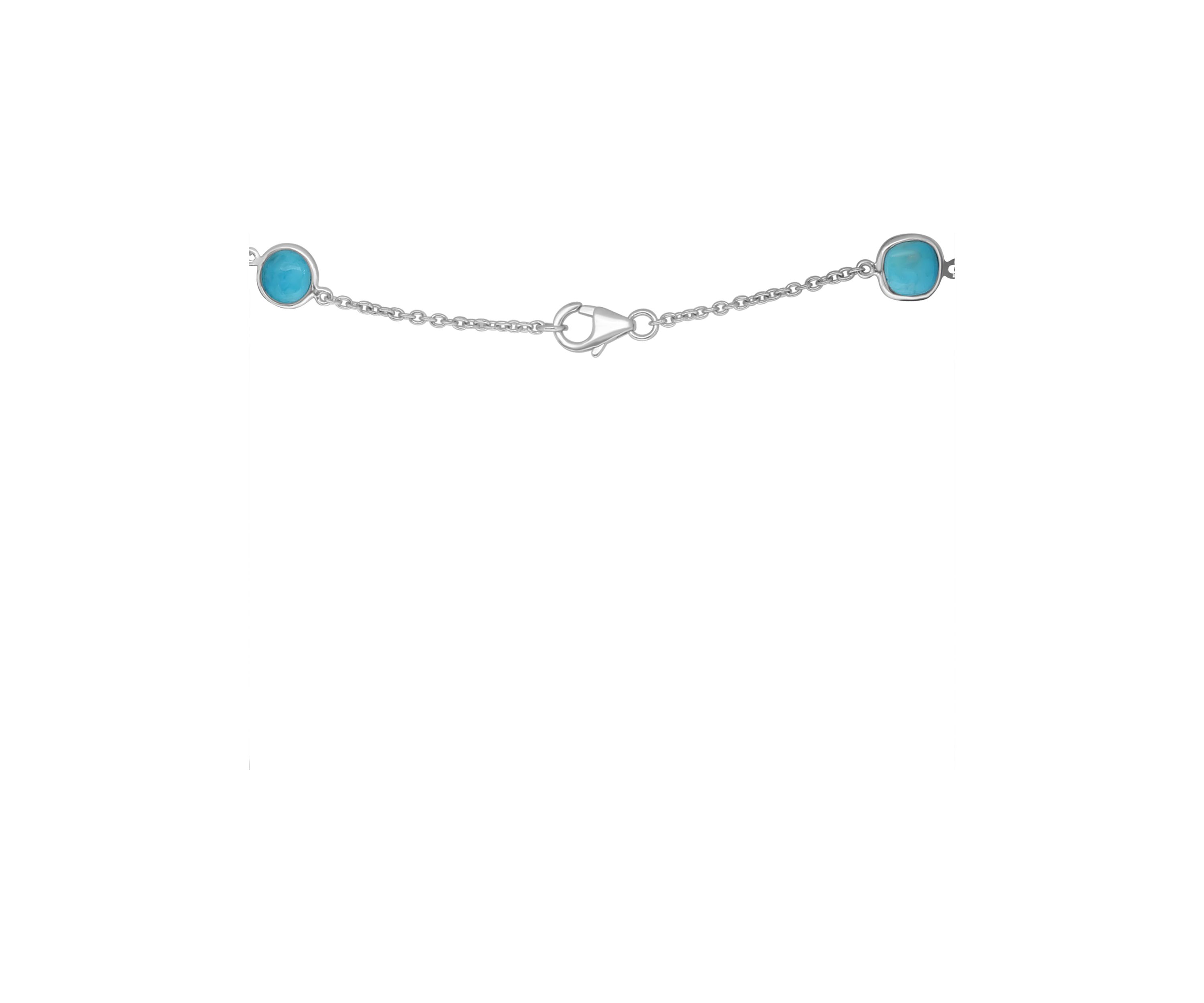 Sterling Silver Turquoise Necklace
