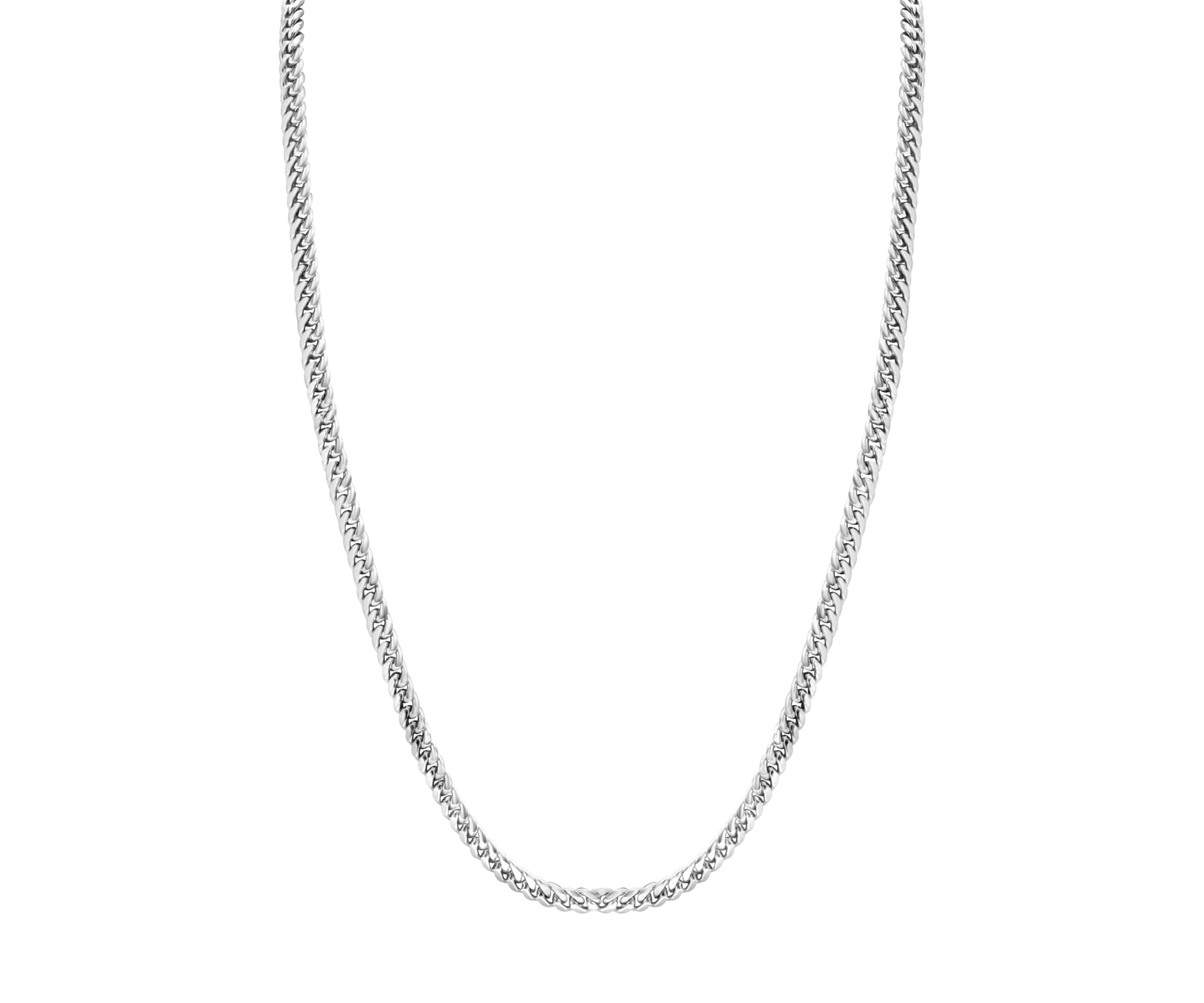 Mens Sterling Silver 24 Inch Link Chain