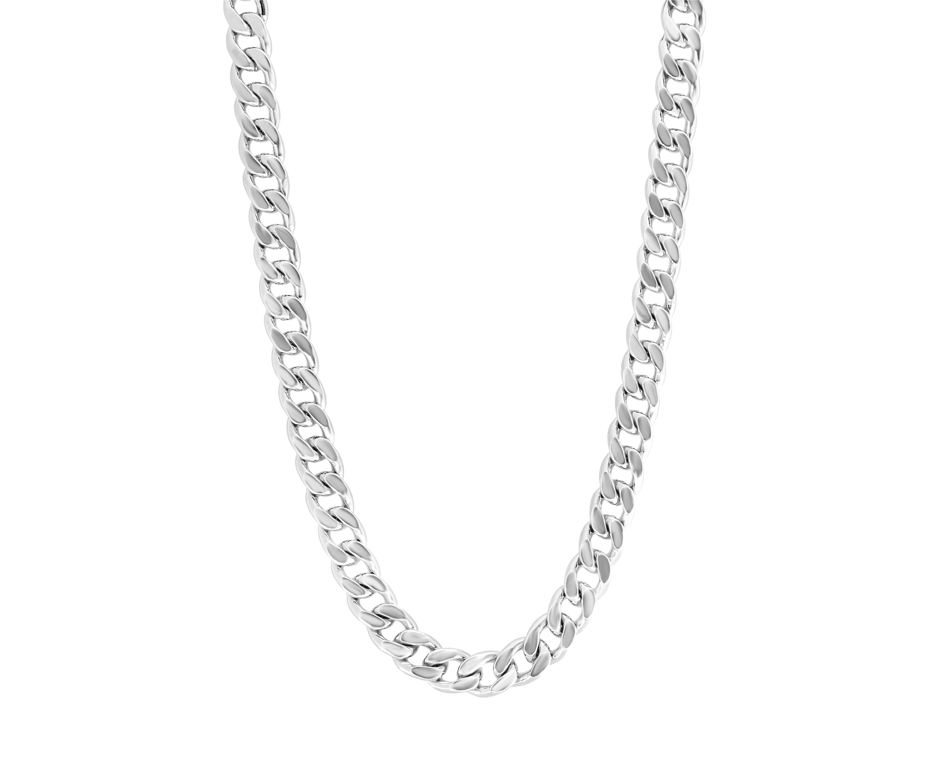  Mens Sterling Silver 22 Inch Link Chain 