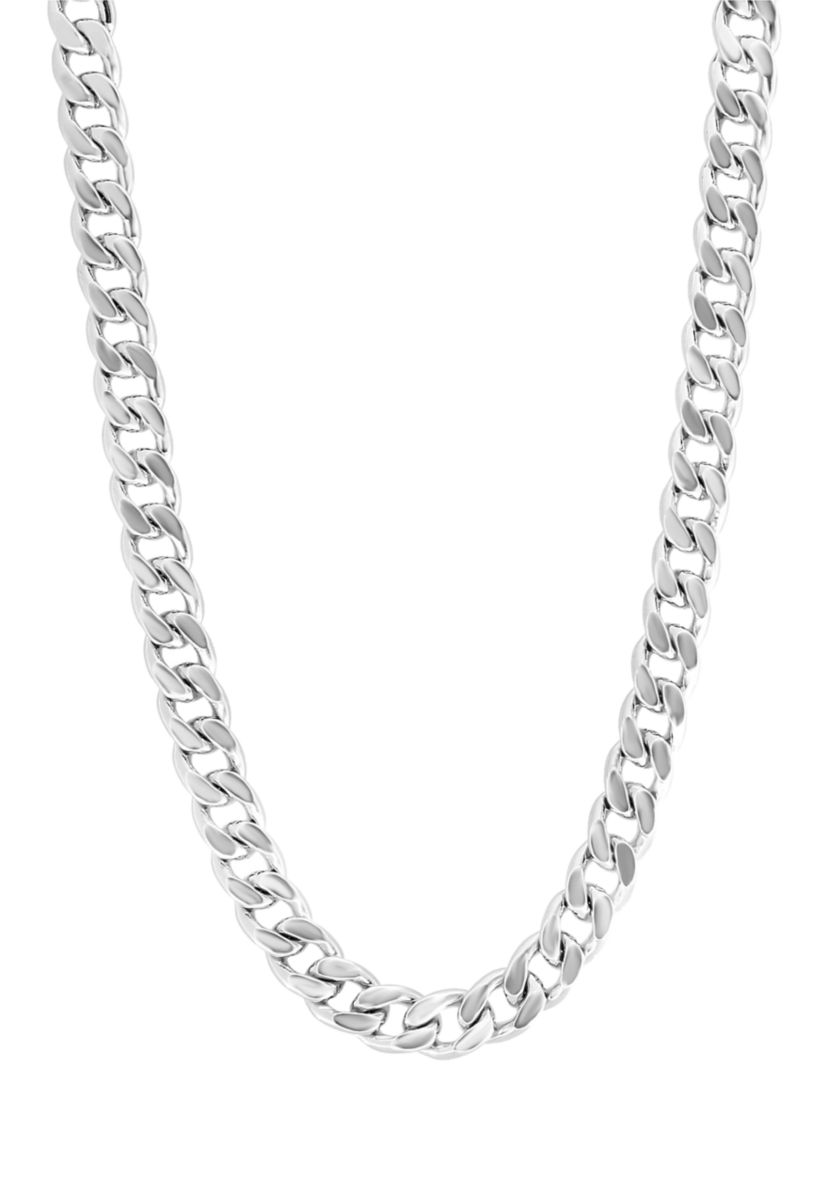  Mens Sterling Silver 22 Inch Link Chain 