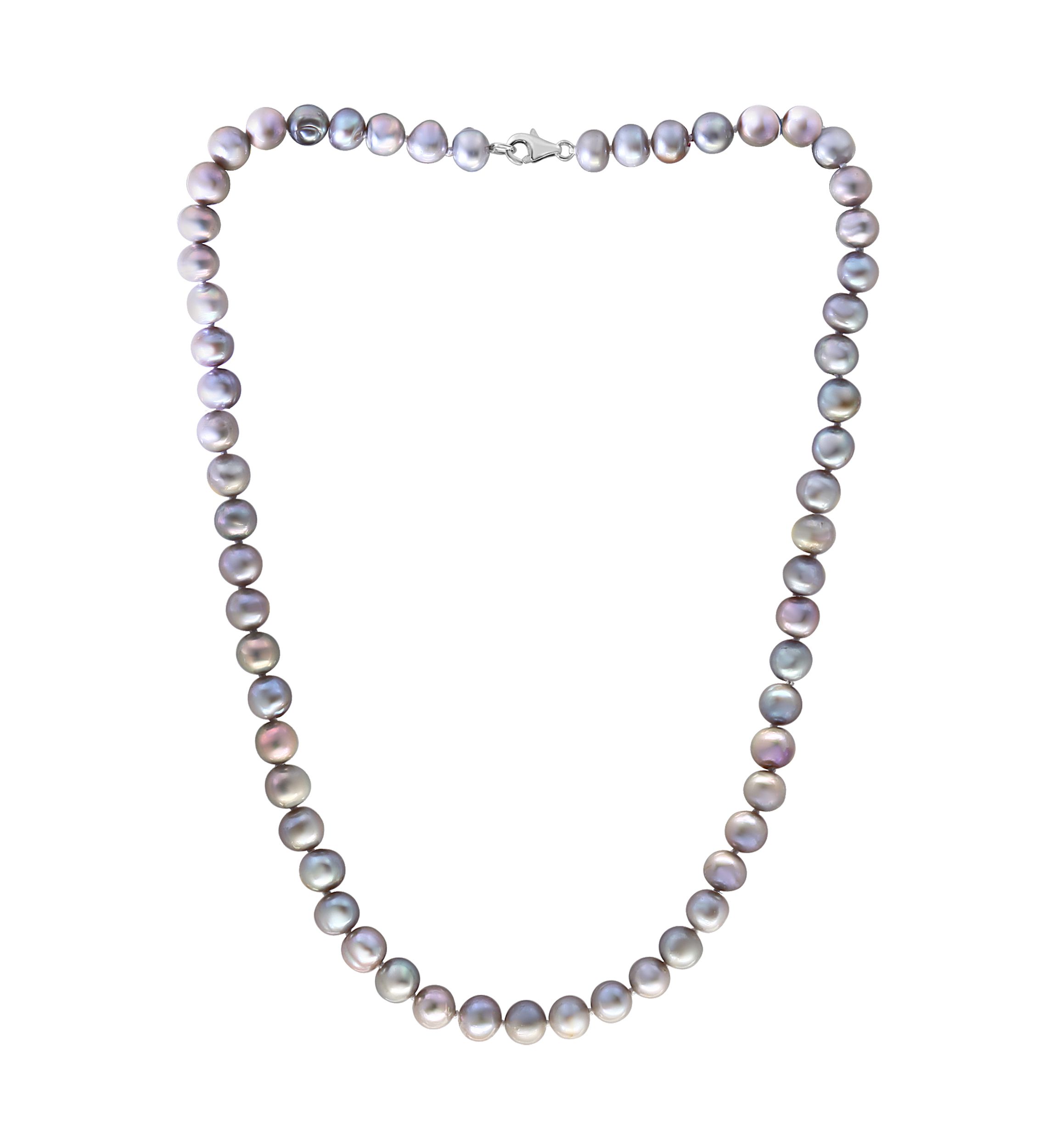 6-7 Millimeter Gray Freshwater Pearls Necklace 