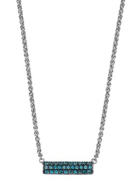 Effy Sterling Silver London Blue Topaz Necklace