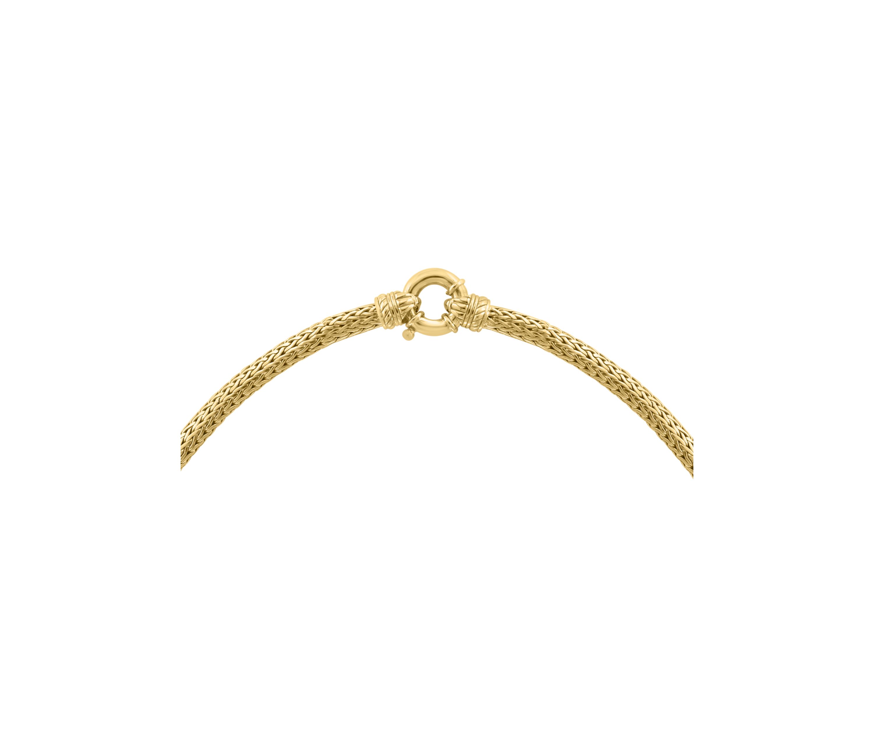 5/8 ct. t.w. Diamond Necklace in Gold Plated Sterling Silver