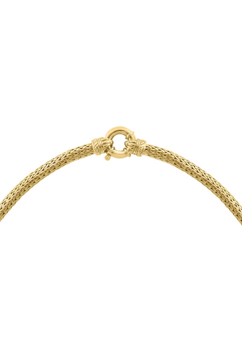 5/8 ct. t.w. Diamond Necklace in Gold Plated Sterling Silver