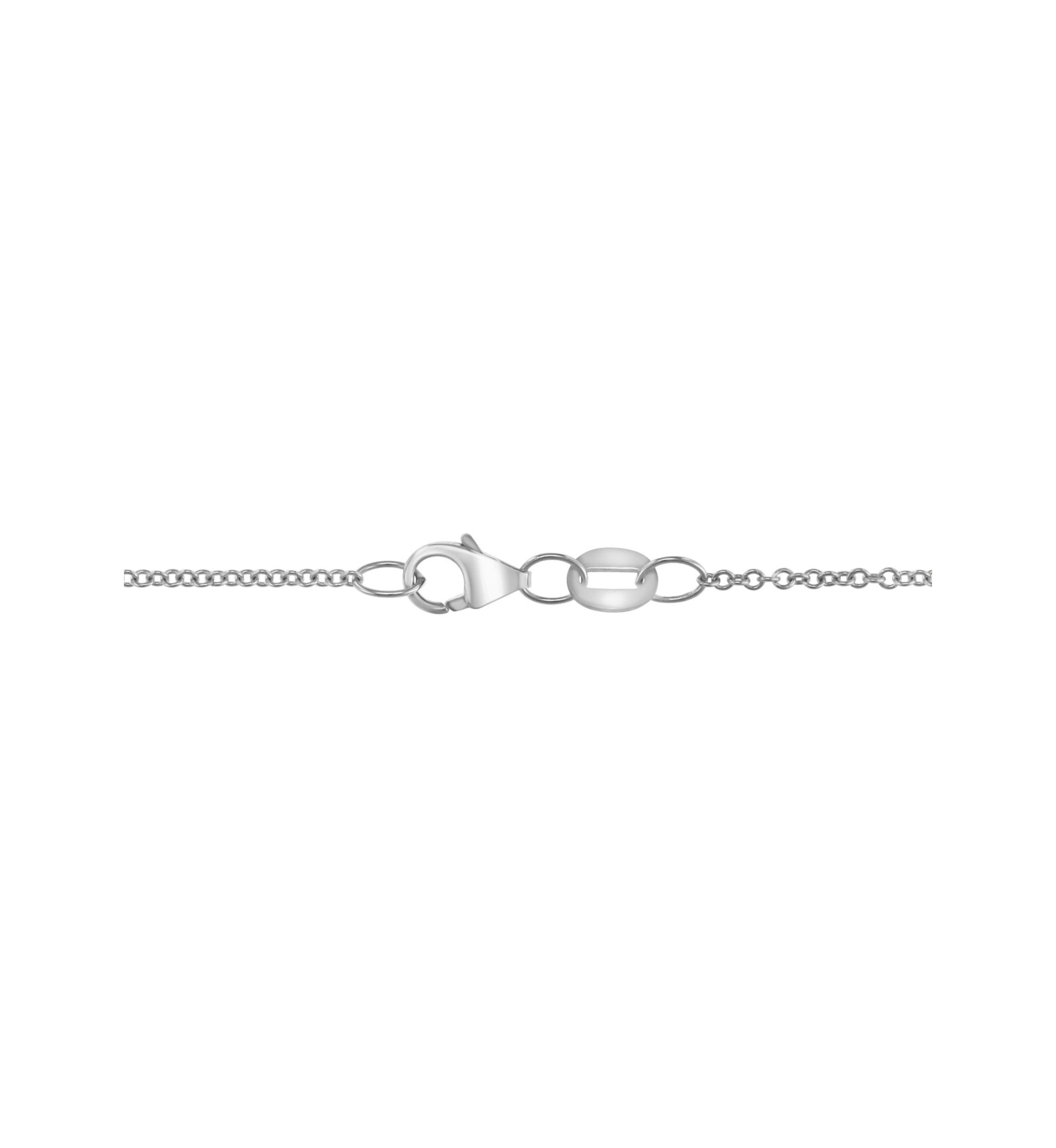 Freshwater Pearl Cross Pendant Necklace in Sterling Silver 