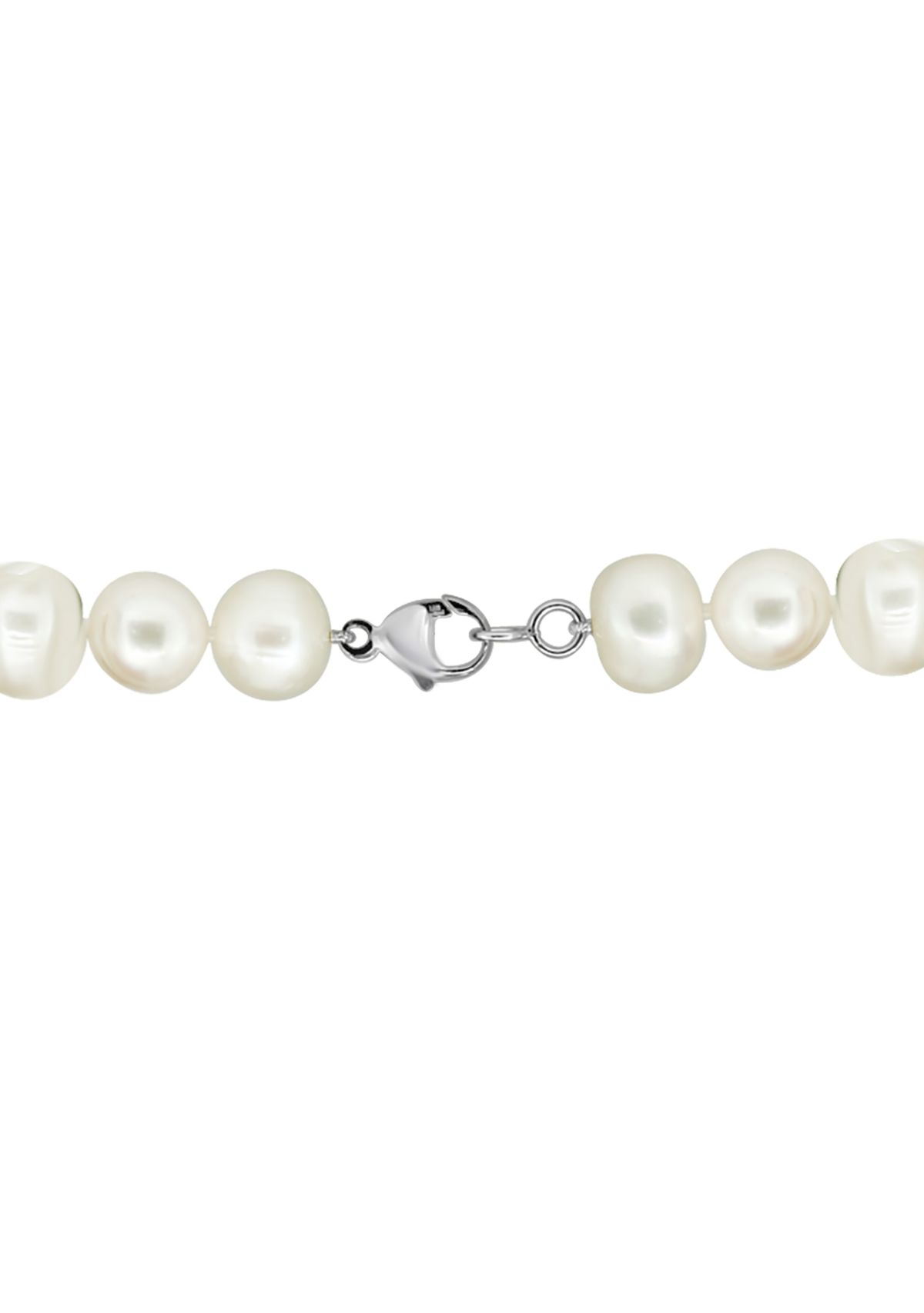 Sterling Silver Freshwater Pearl Necklace
