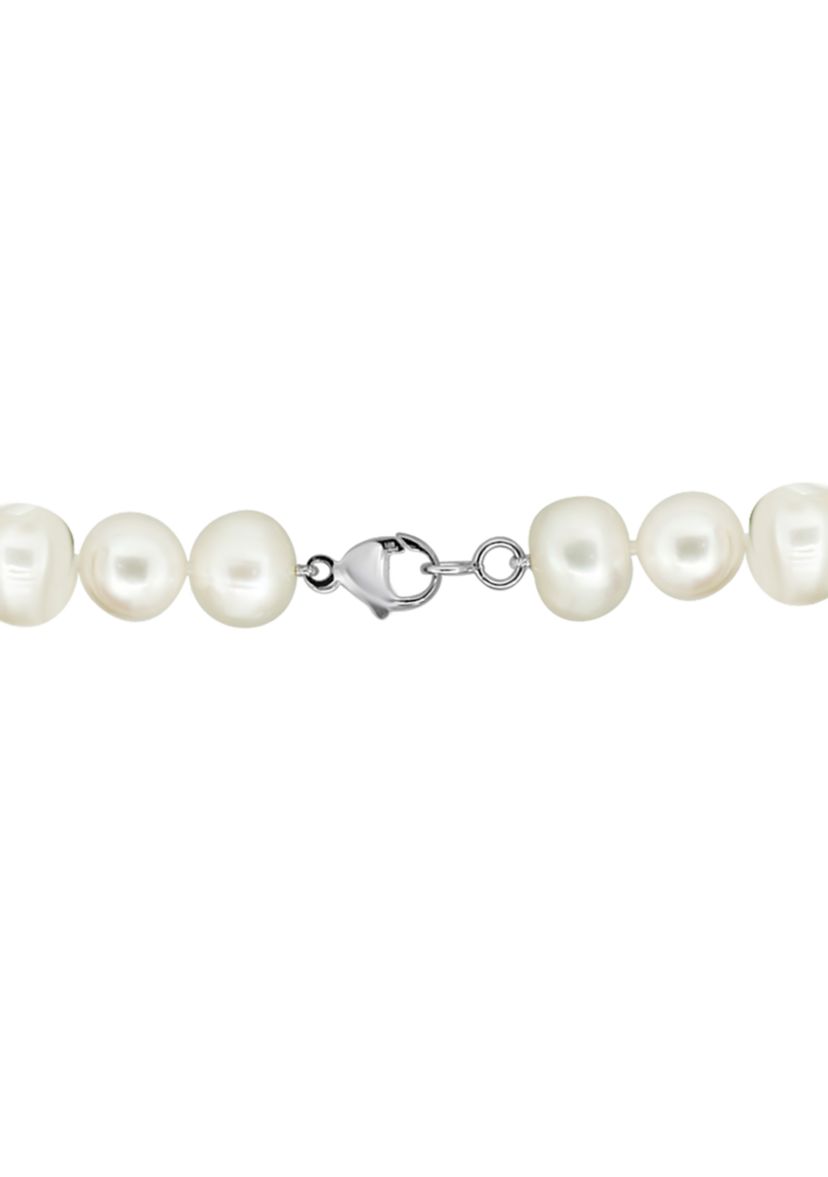 Sterling Silver Freshwater Pearl Necklace