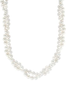 Effy Sterling Silver Freshwater Pearl Necklace, 16 in