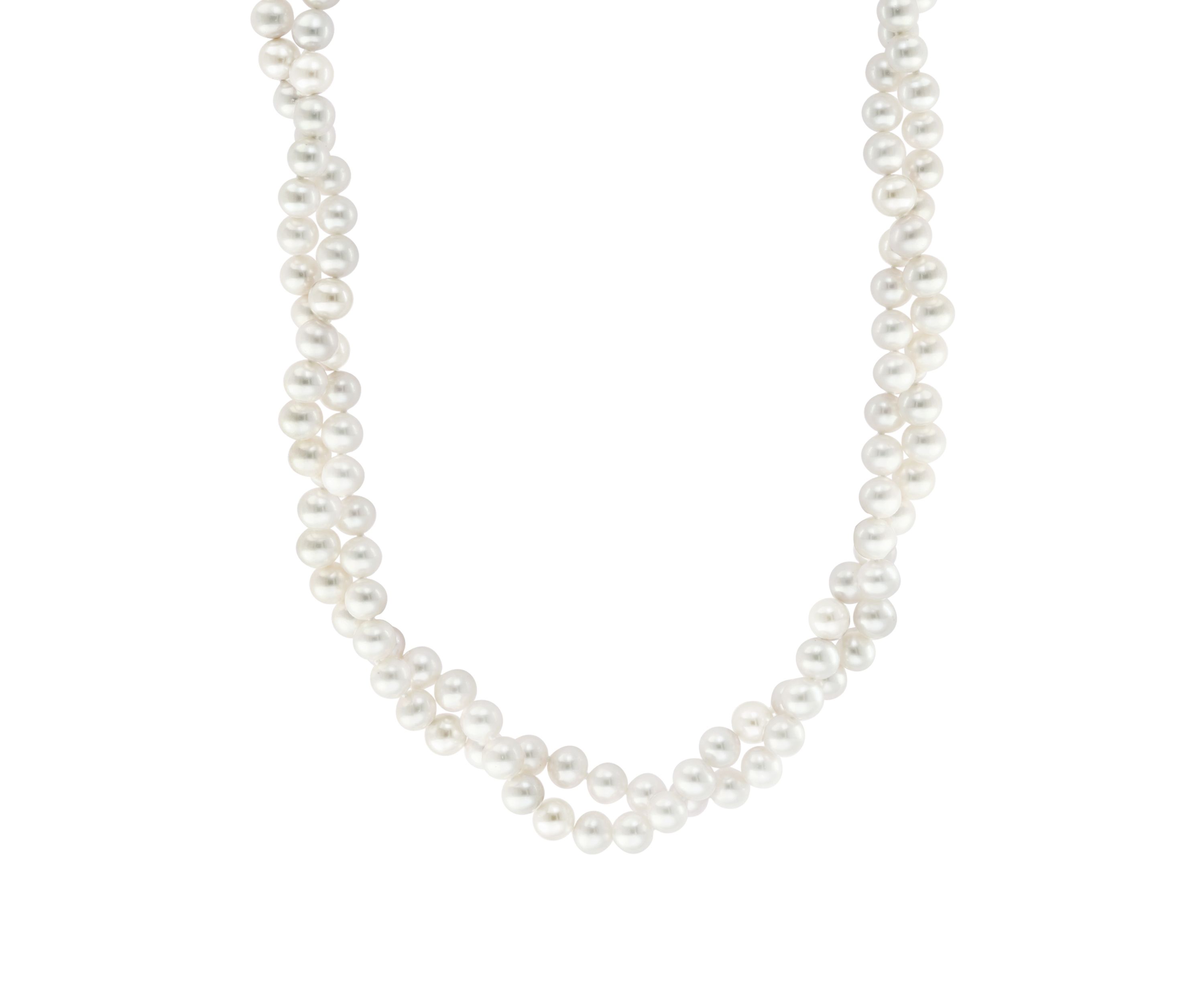 Sterling Silver Freshwater Pearl Necklace