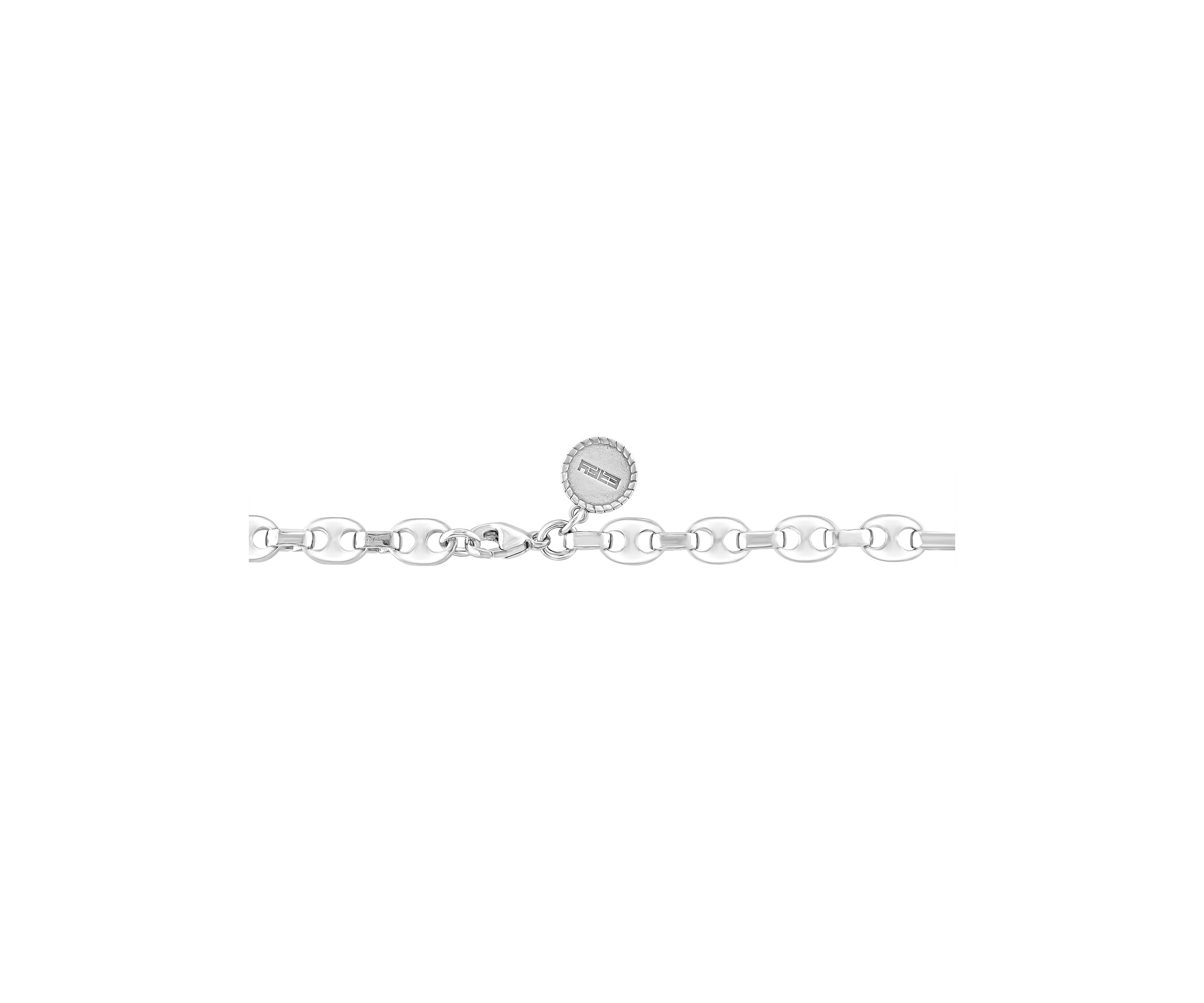 Mens Mariner Chain Necklace in Sterling Silver