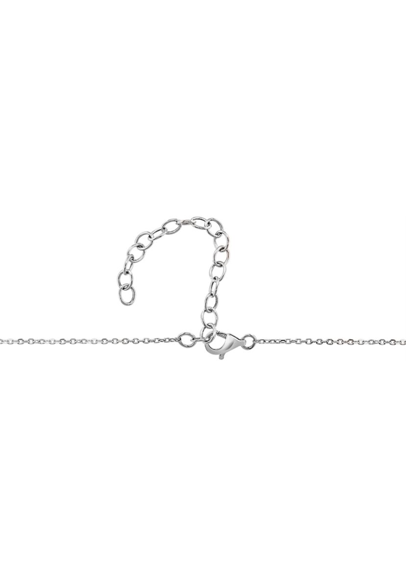 Sterling Silver Amethyst Heart Necklace