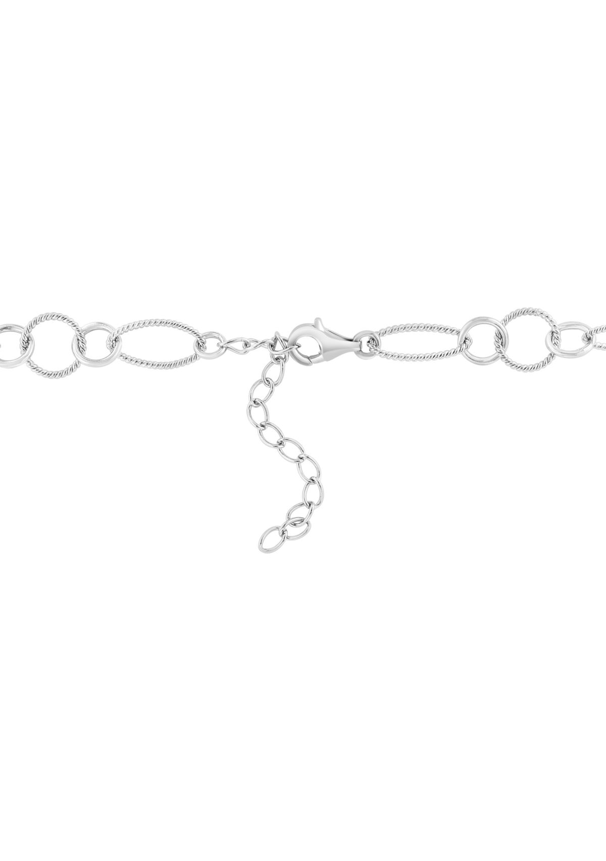 Freshwater Pearl Necklace in Sterling Silver