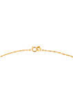 14K Yellow Gold 5.5 Millimeter Freshwater Pearl Necklace 