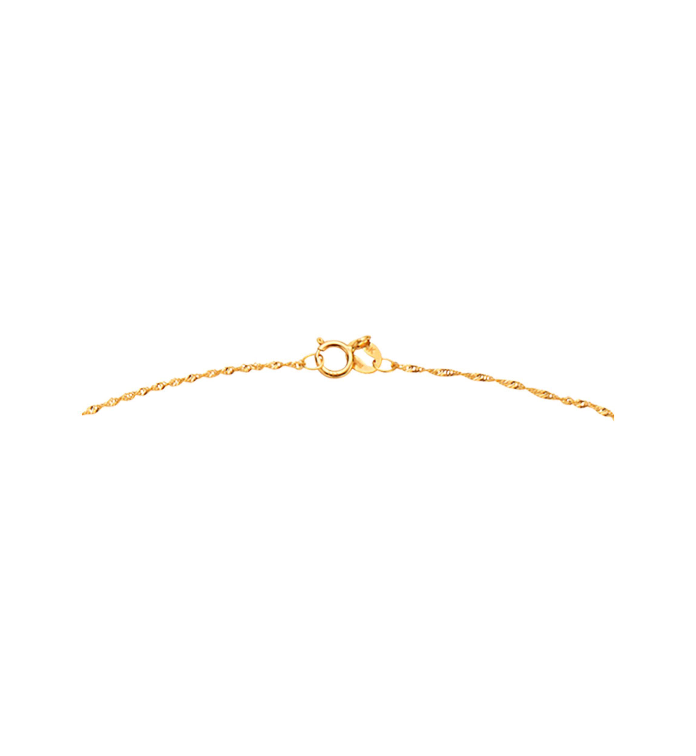 14K Yellow Gold 5.5 Millimeter Freshwater Pearl Necklace 