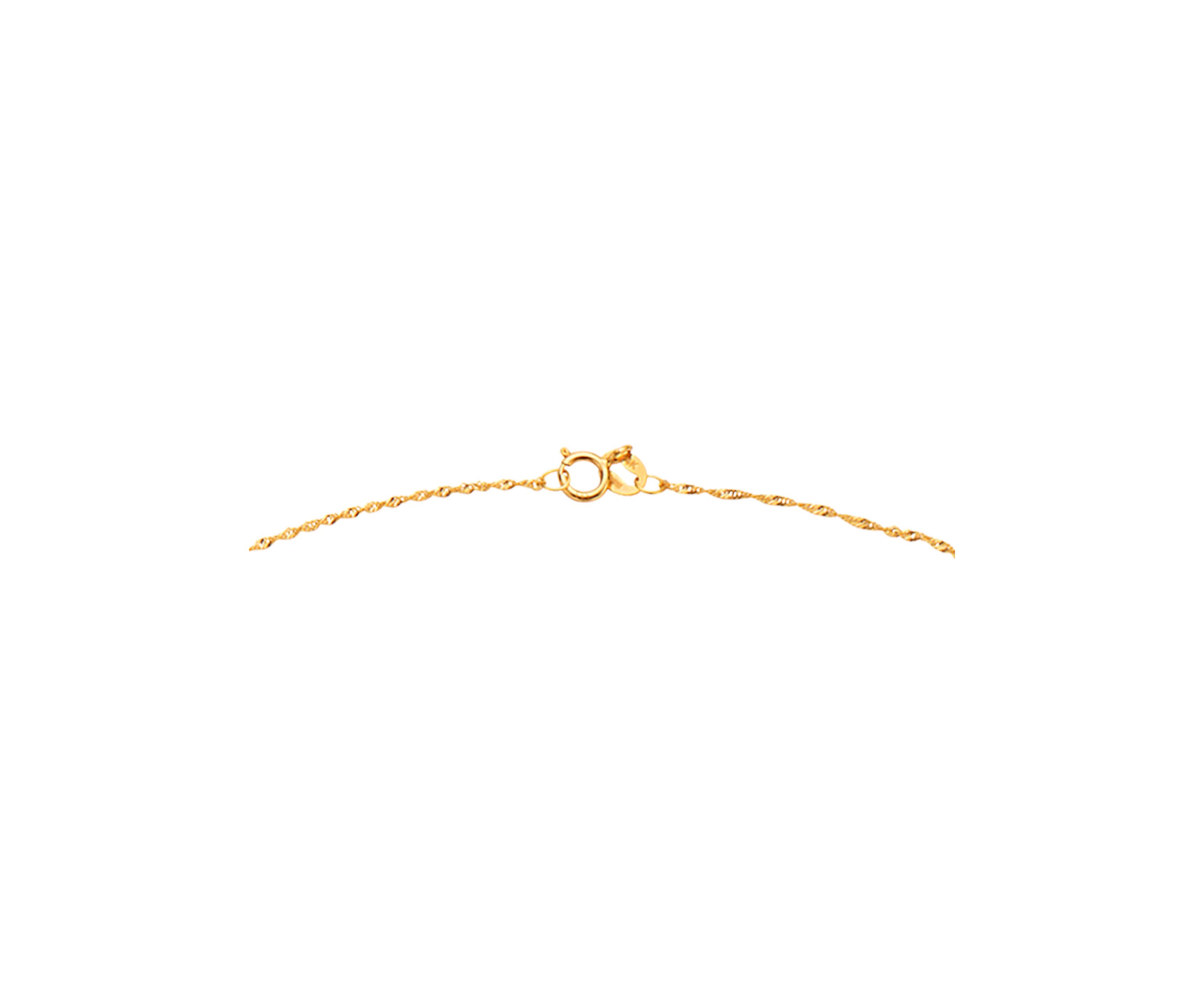 14K Yellow Gold 5.5 Millimeter Freshwater Pearl Necklace 