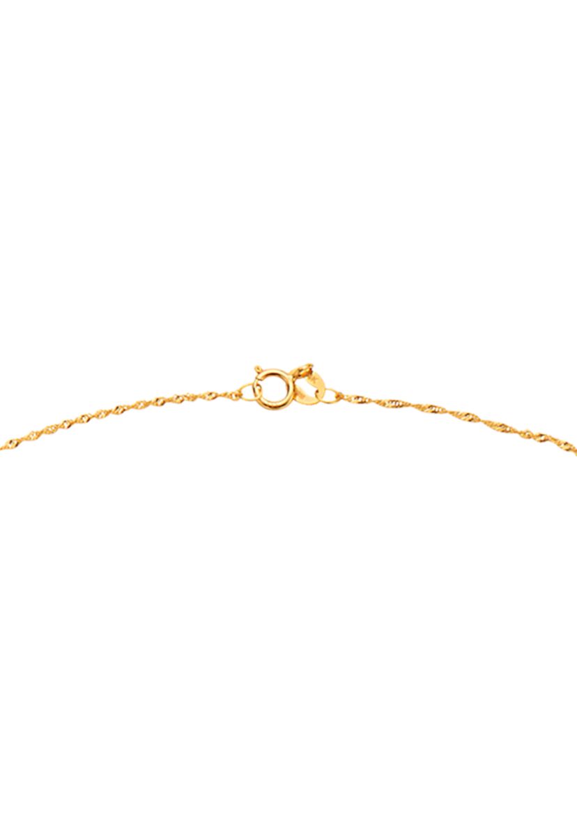 14K Yellow Gold 5.5 Millimeter Freshwater Pearl Necklace 