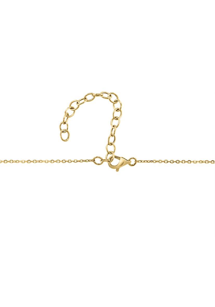 Blue Topaz, London Blue Topaz Necklace in 14K Yellow Gold