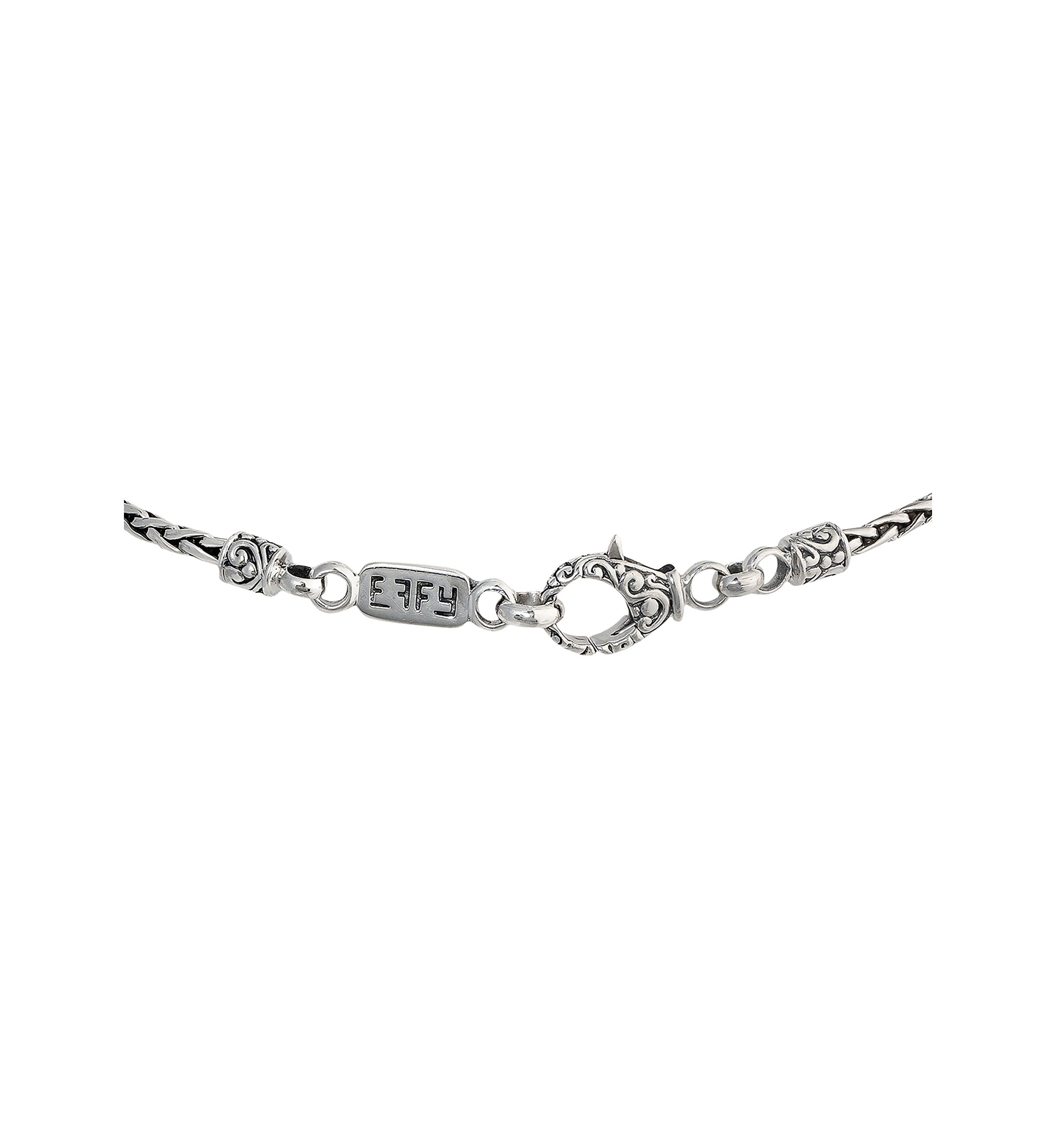 925 Sterling Silver/18K Yellow Gold 4.11 ct. t.w. Blue Topaz, London Blue Topaz, and Sky Blue Topaz Cross Pendant Necklace 