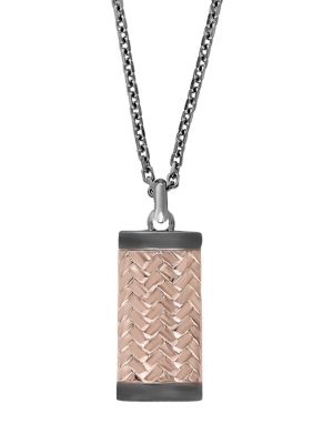 Effy Men's 925 Sterling Silver Pendant Necklace, 16 in