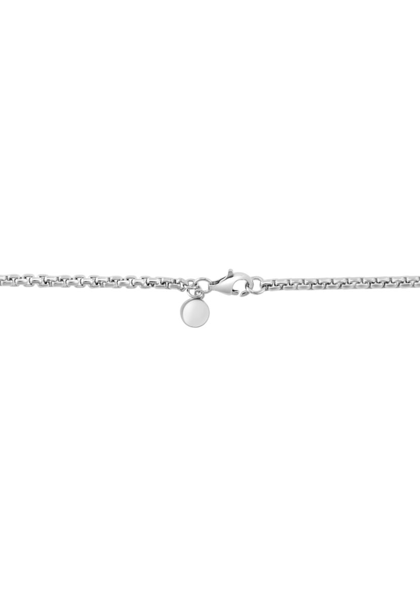 Mens 14.25 ct. t.w. Onyx Star Pendant Necklace in Sterling Silver