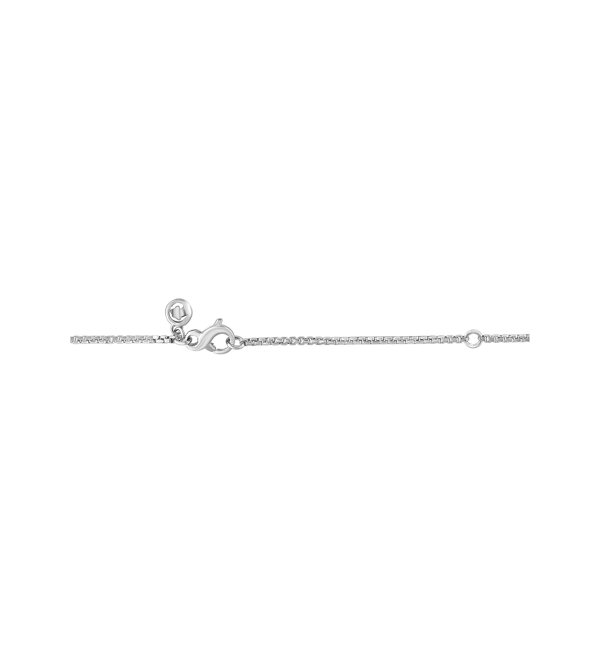Mens Onyx Dog Tag Pendant Necklace in Sterling Silver