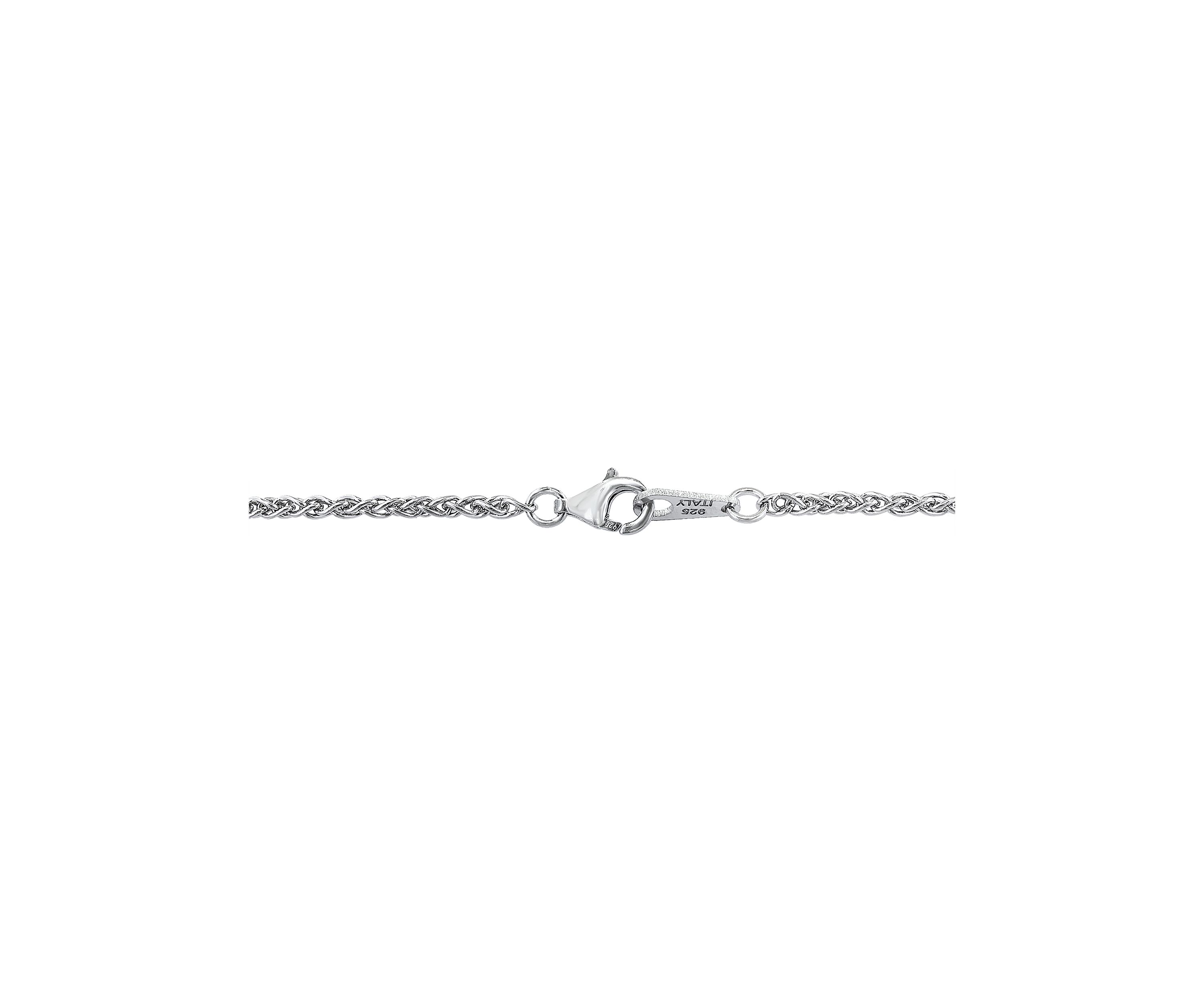 1/8 ct. t.w. Black Diamond and Onyx Drop Pendant Necklace in Sterling Silver