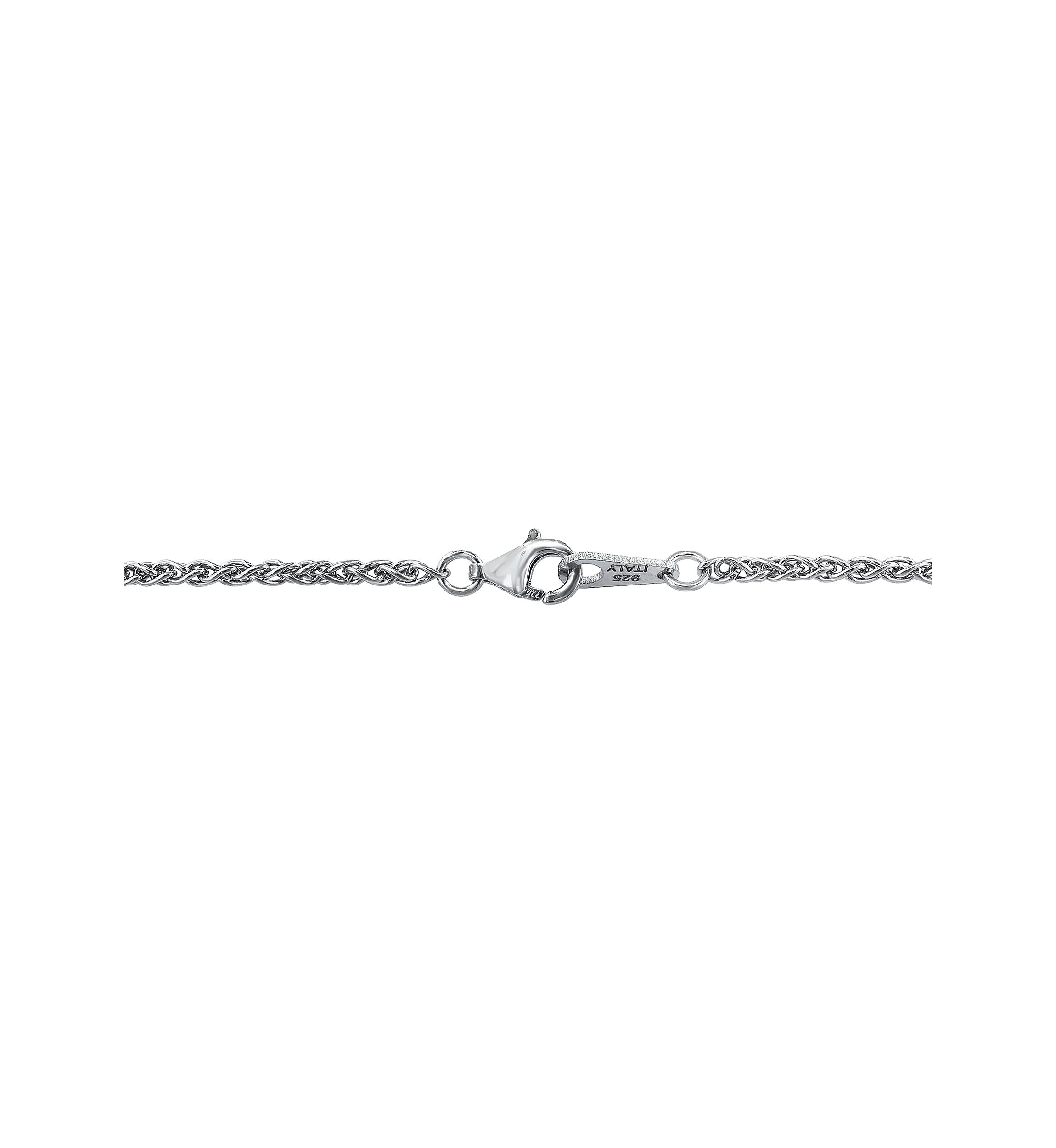 Amethyst Cross Pendant Necklace in Sterling Silver
