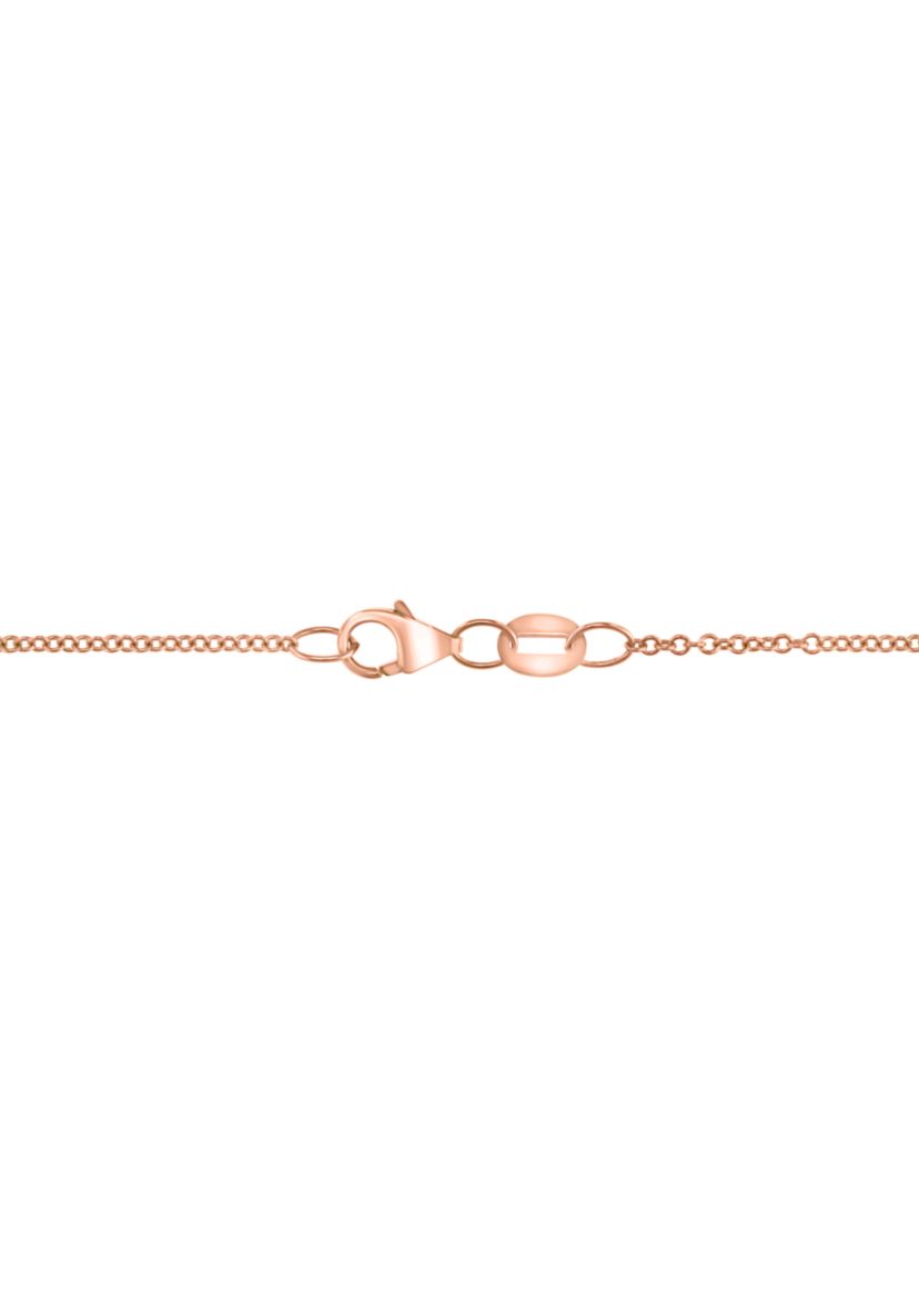 1/3 ct. t.w. Diamond and 3.85 ct. t.w. Morganite Pendant Necklace in 14K Rose Gold 