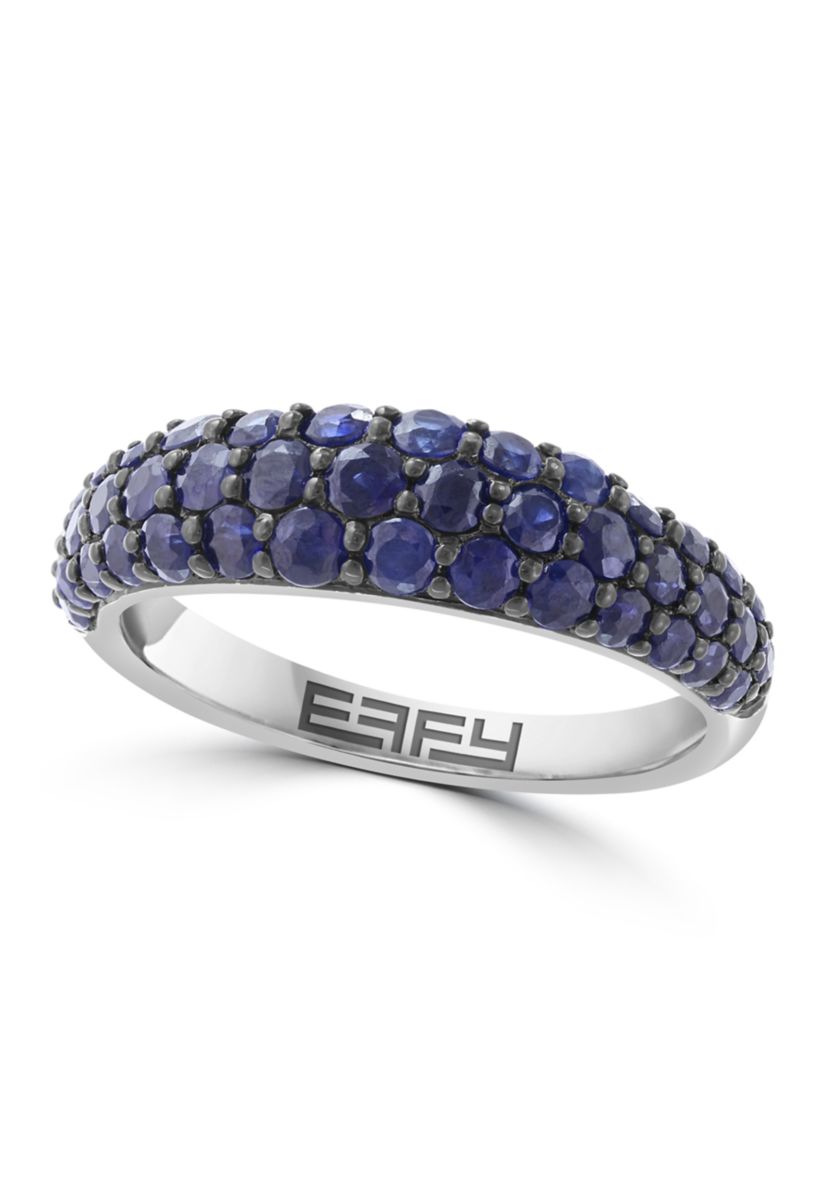 1.67 ct. t.w. Sapphire Ring in Sterling Silver
