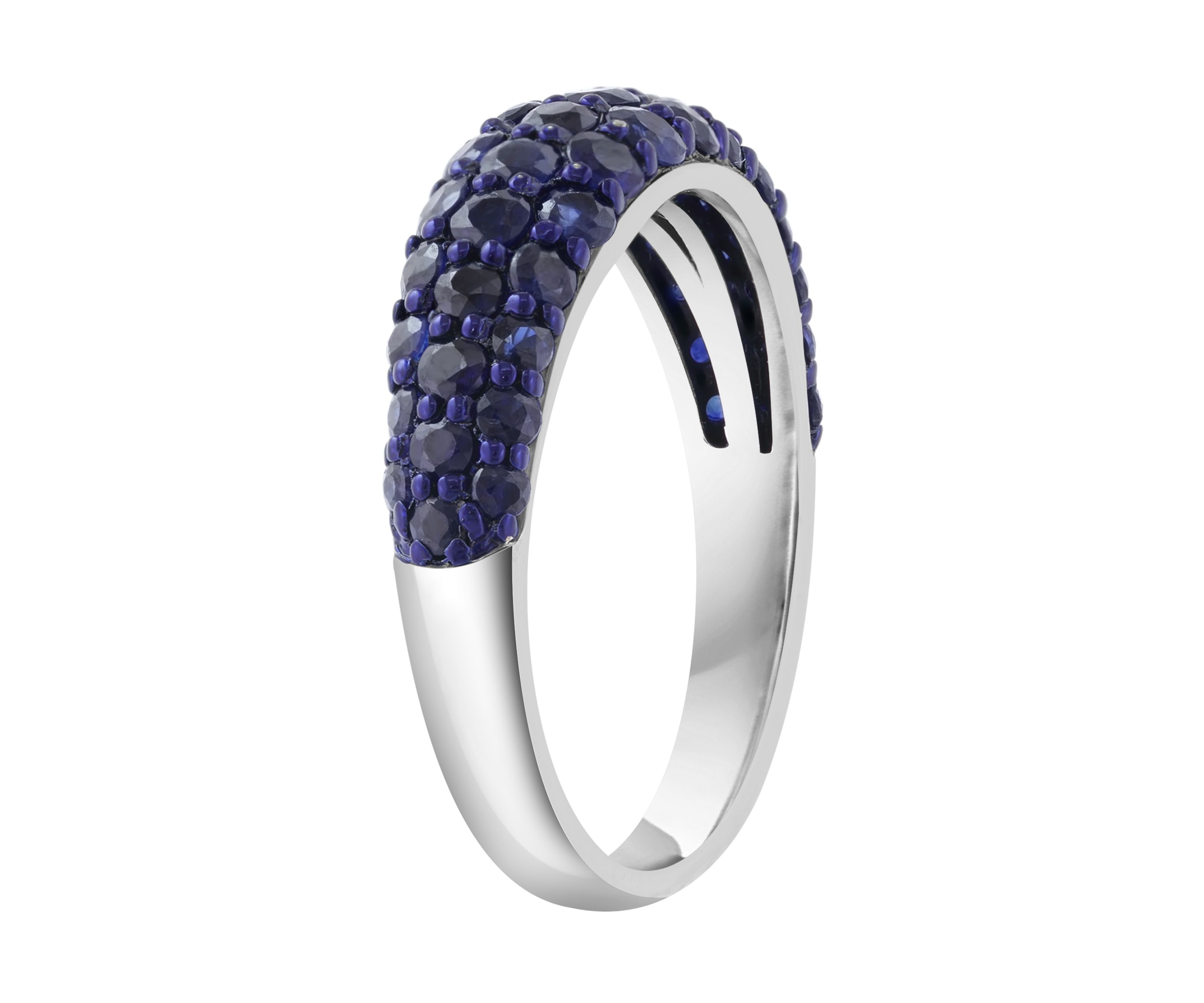 1.67 ct. t.w. Sapphire Ring in Sterling Silver