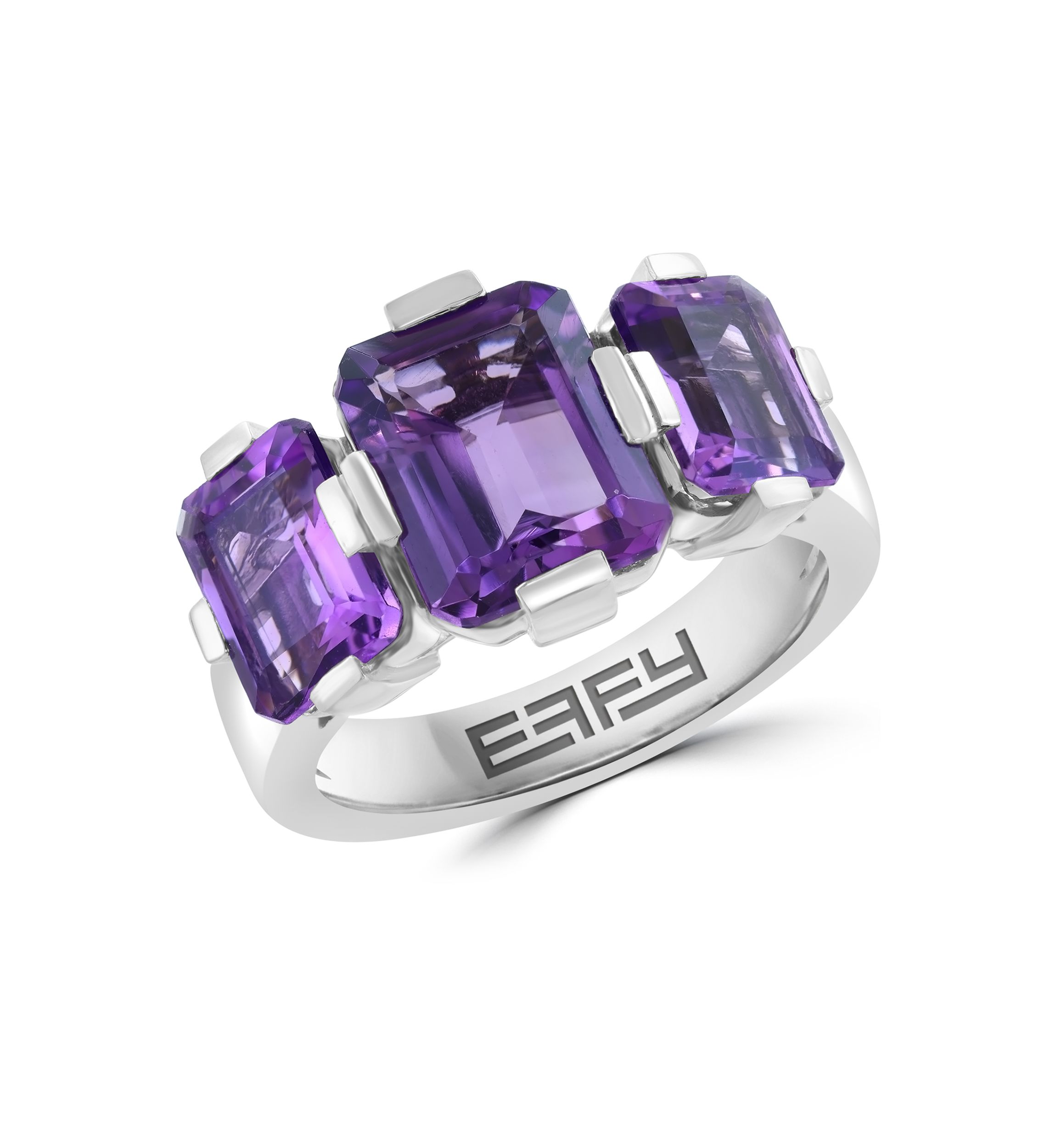 5.7 ct. t.w. Amethyst Ring in Sterling Silver