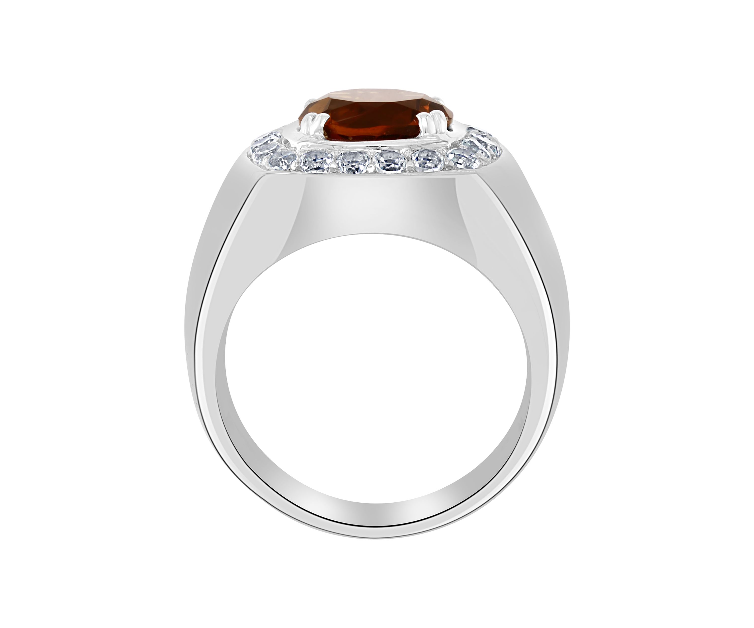  4.24 ct. t.w. Mixed Semi Precious Gemstone Ring in Sterling Silver