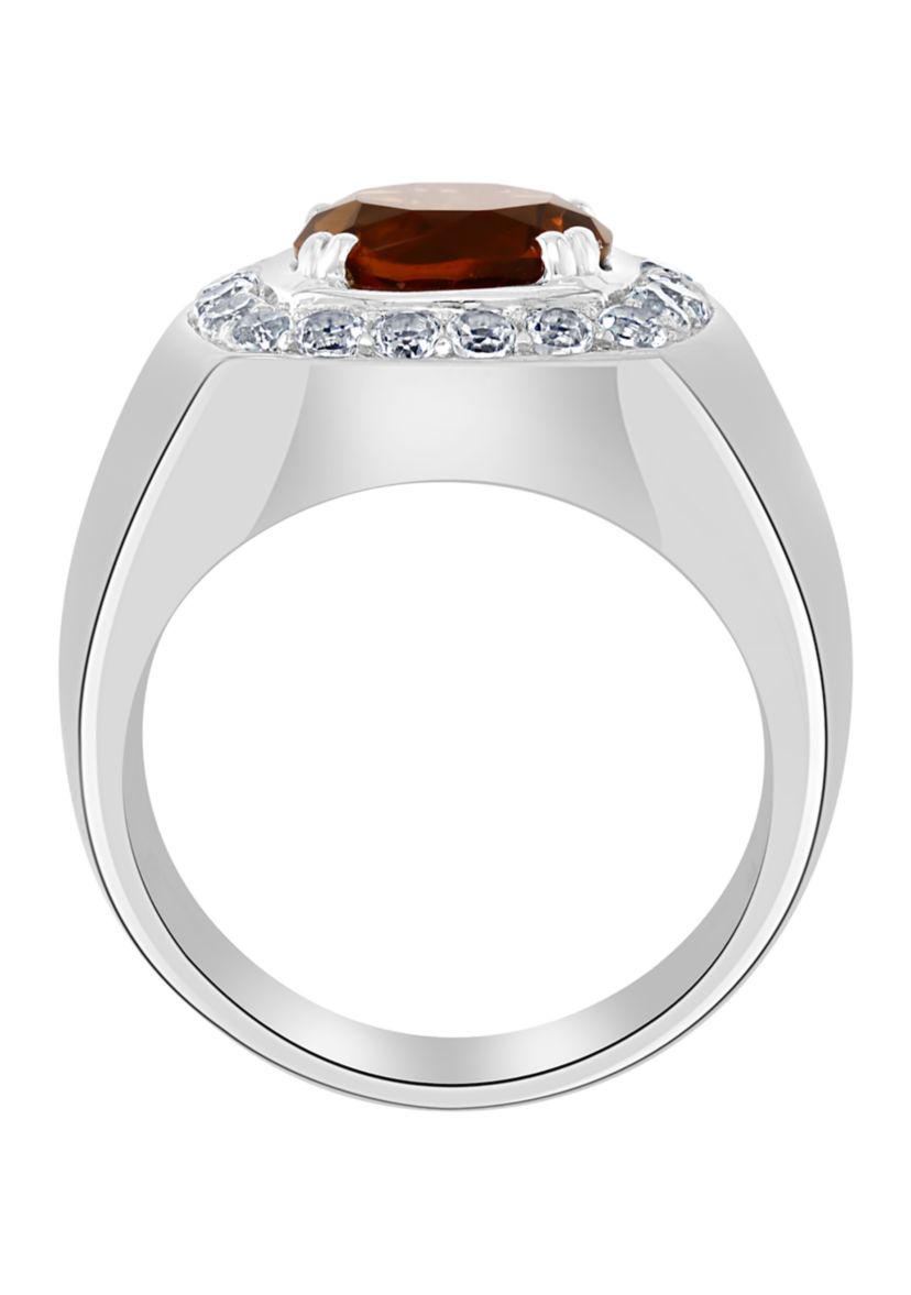  4.24 ct. t.w. Mixed Semi Precious Gemstone Ring in Sterling Silver