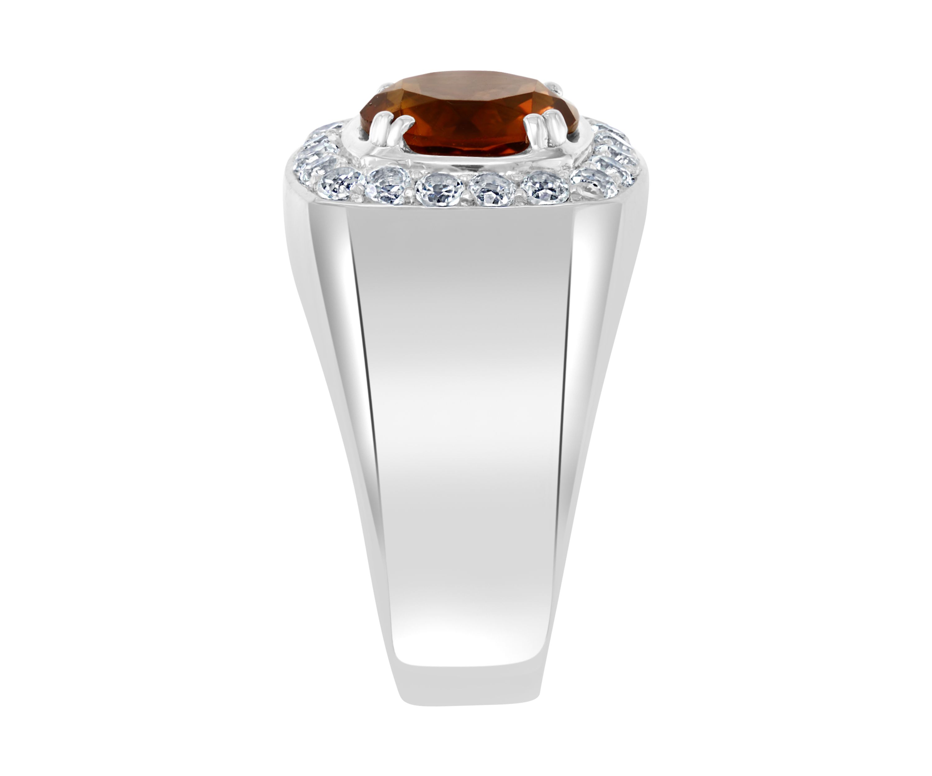  4.24 ct. t.w. Mixed Semi Precious Gemstone Ring in Sterling Silver