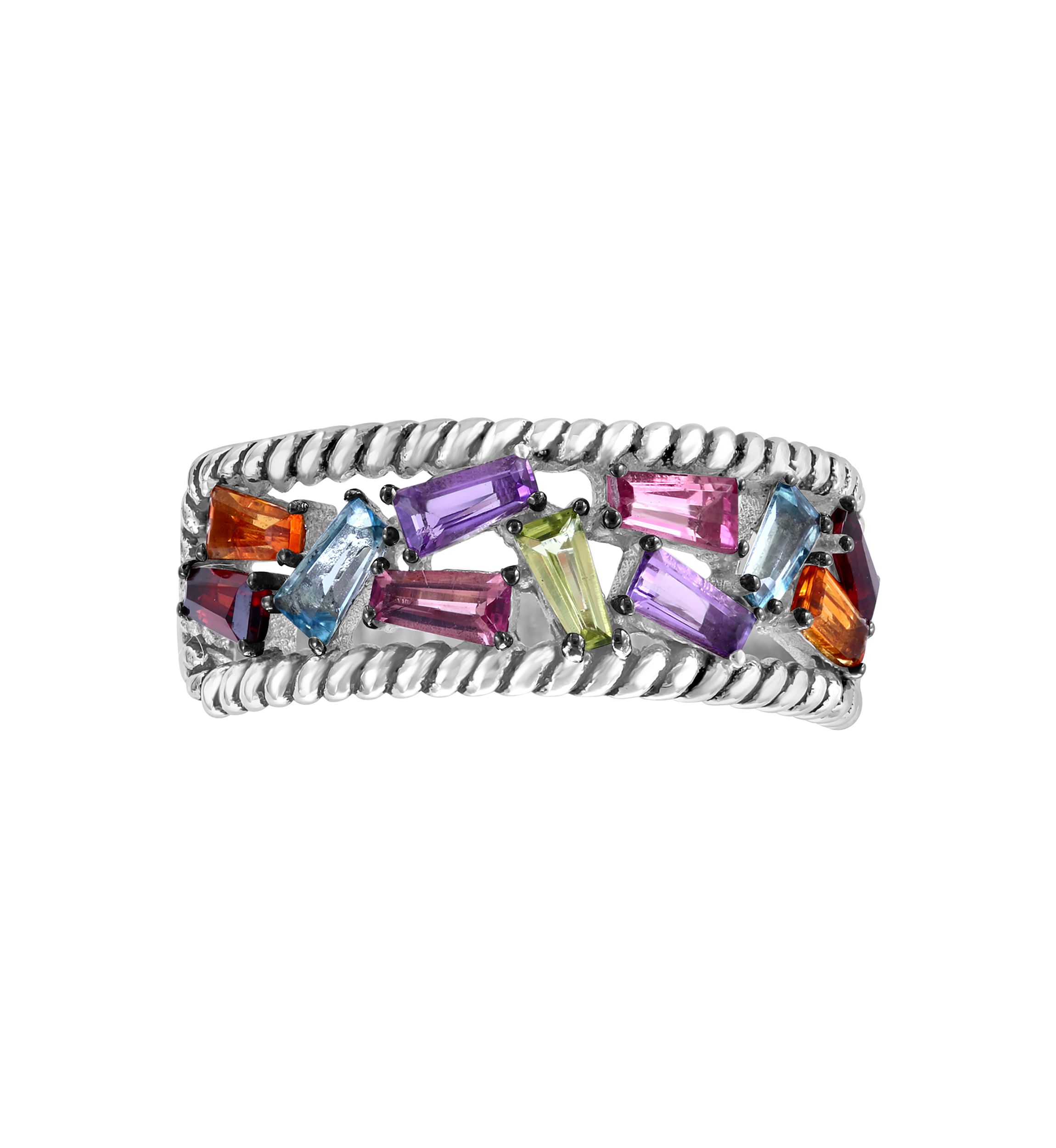 Sterling Silver Multi Ring