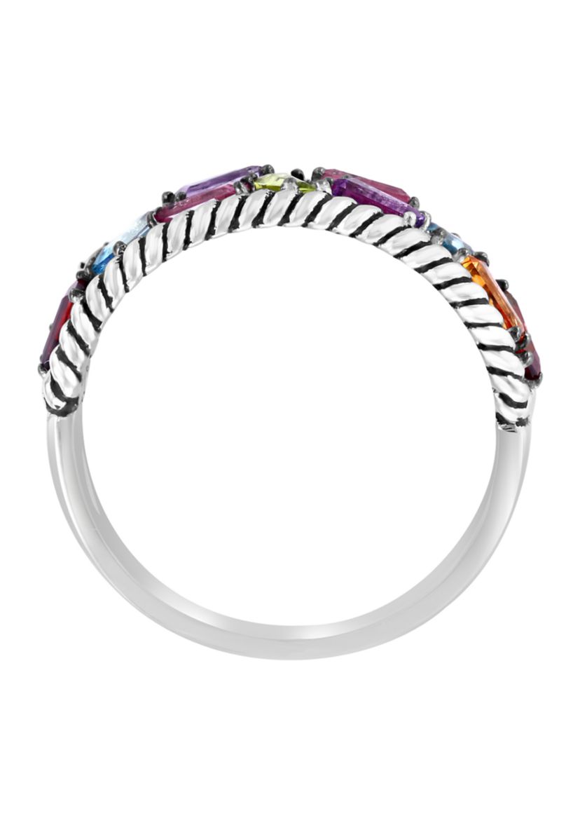 Sterling Silver Multi Ring