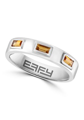 Effy Citrine Ring in Sterling Silver
