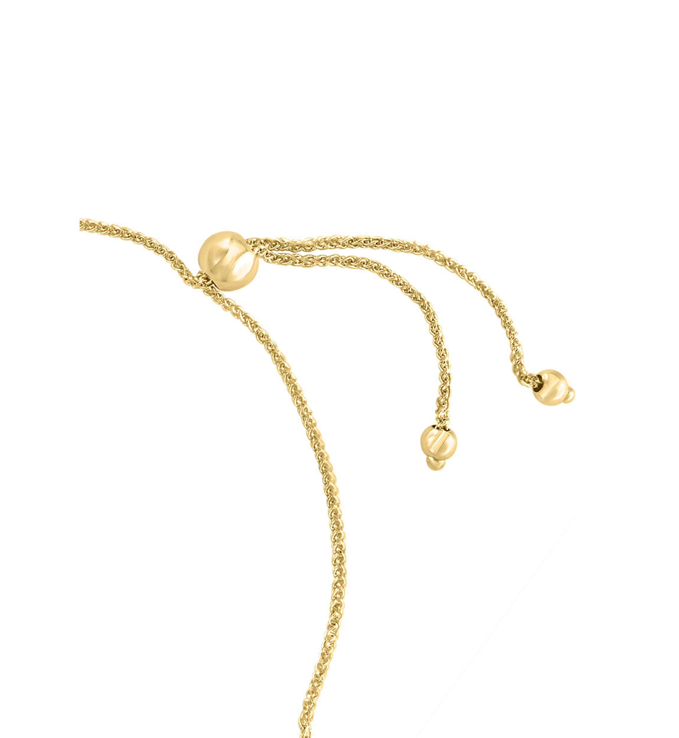 14K Yellow Gold Freshwater Pearl Bracelet