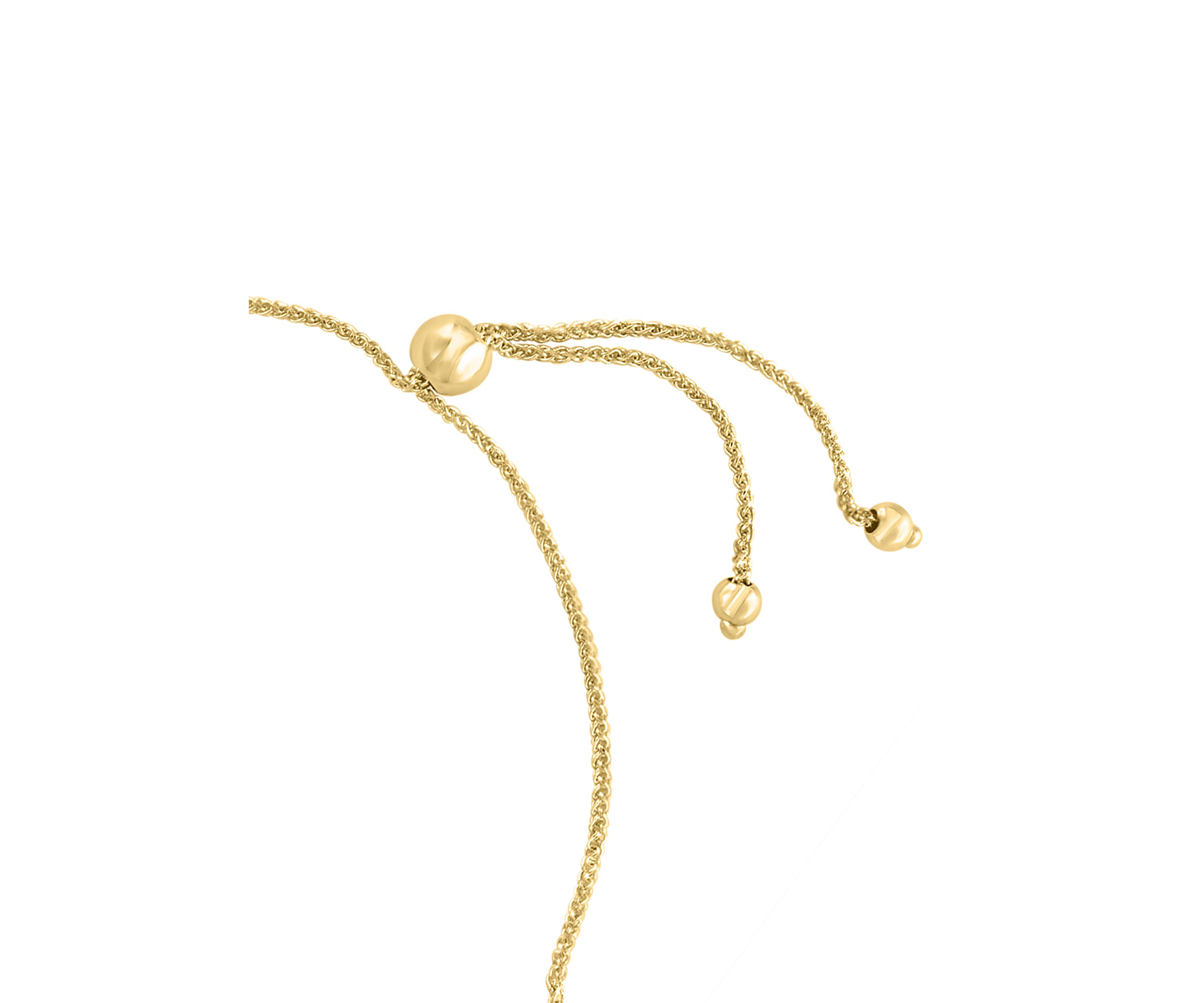14K Yellow Gold Freshwater Pearl Bracelet