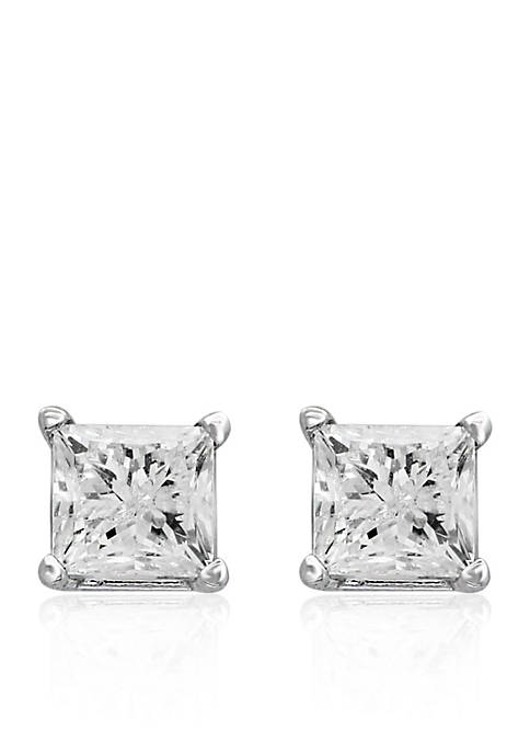 Effy® 1.00 ct. t.w. Princess Diamond Studs in