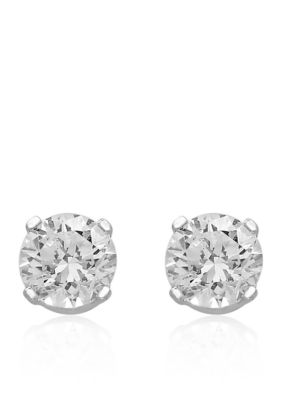 Effy 1/3 ct. t.w. Classic Diamond Studs in 14K White Gold -  5400452EE0Y514DD3