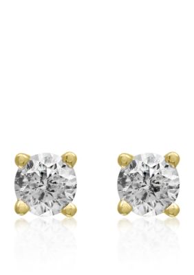 Effy 1/2 ct. t.w. Classic Diamond Stud Earrings in 14K yellow Gold -  5400452EE0Y515DD4