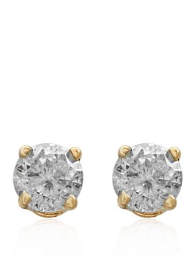 Effy 3/4 ct. t.w. Classic Diamond Stud Earrings in 14K Yellow Gold -  5400452EE0Y516DD4