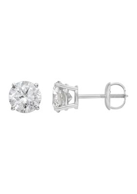 Effy 14K White Gold 1.75 ct. t.w. Diamond Stud Earrings -  5400452EF0FC26DD3