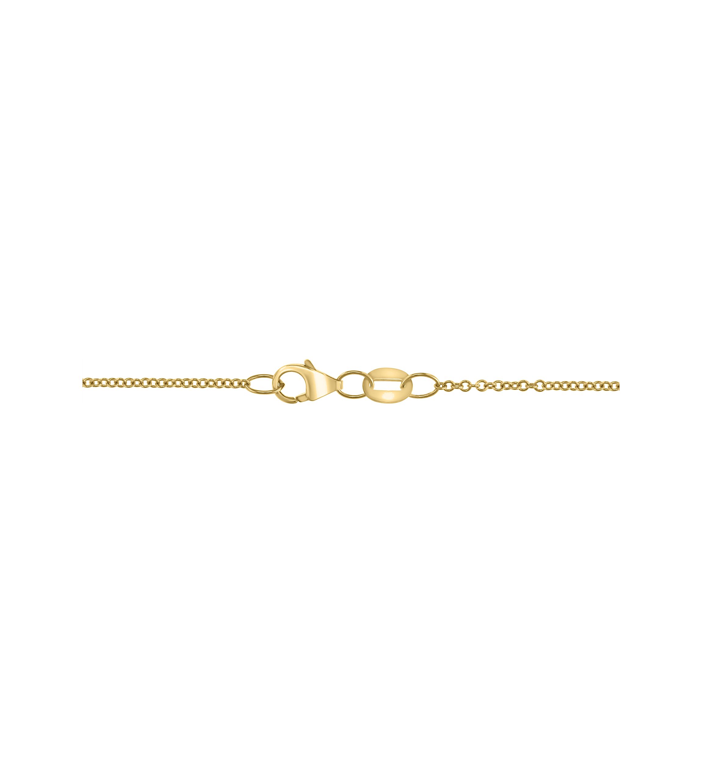 1/5 ct. t.w. Diamond, 3.85 ct. t.w. Ethiopian Opal Pendant Necklace in 14K Yellow Gold