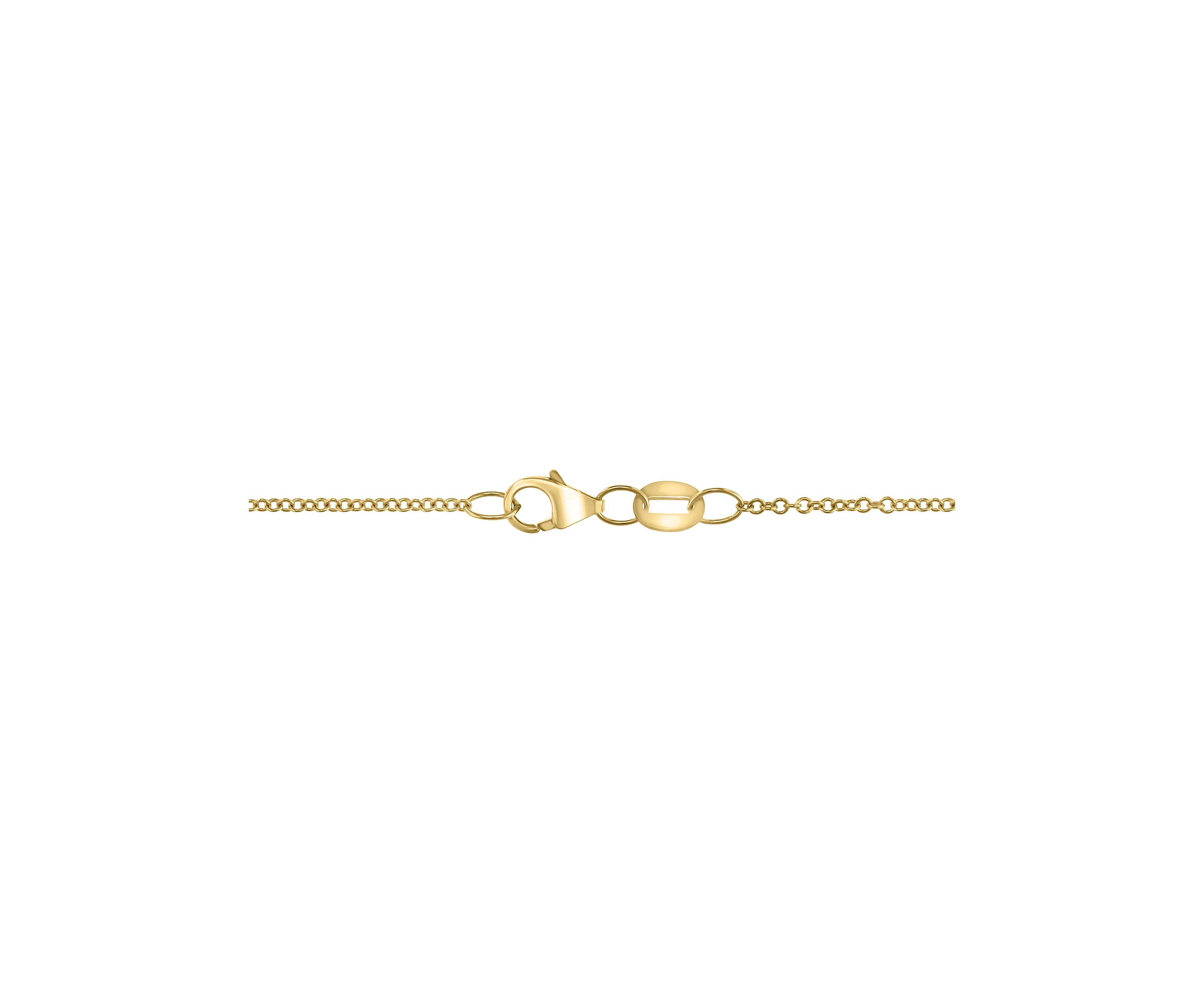 5/8 ct. t.w. Diamond and Tahitian Pearl Pendant Necklace in 14K Yellow Gold