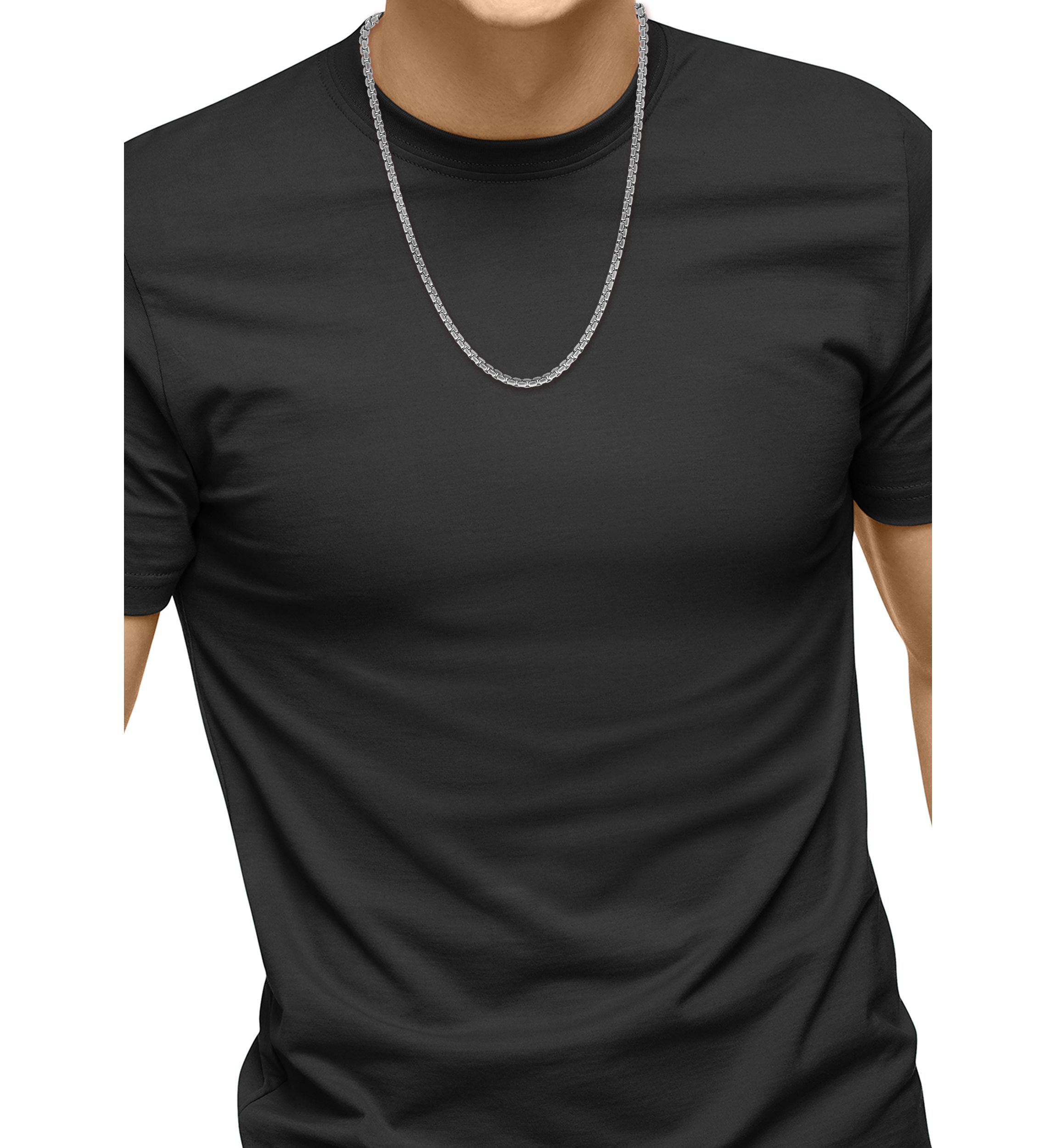 Sterling Silver 22 Necklace