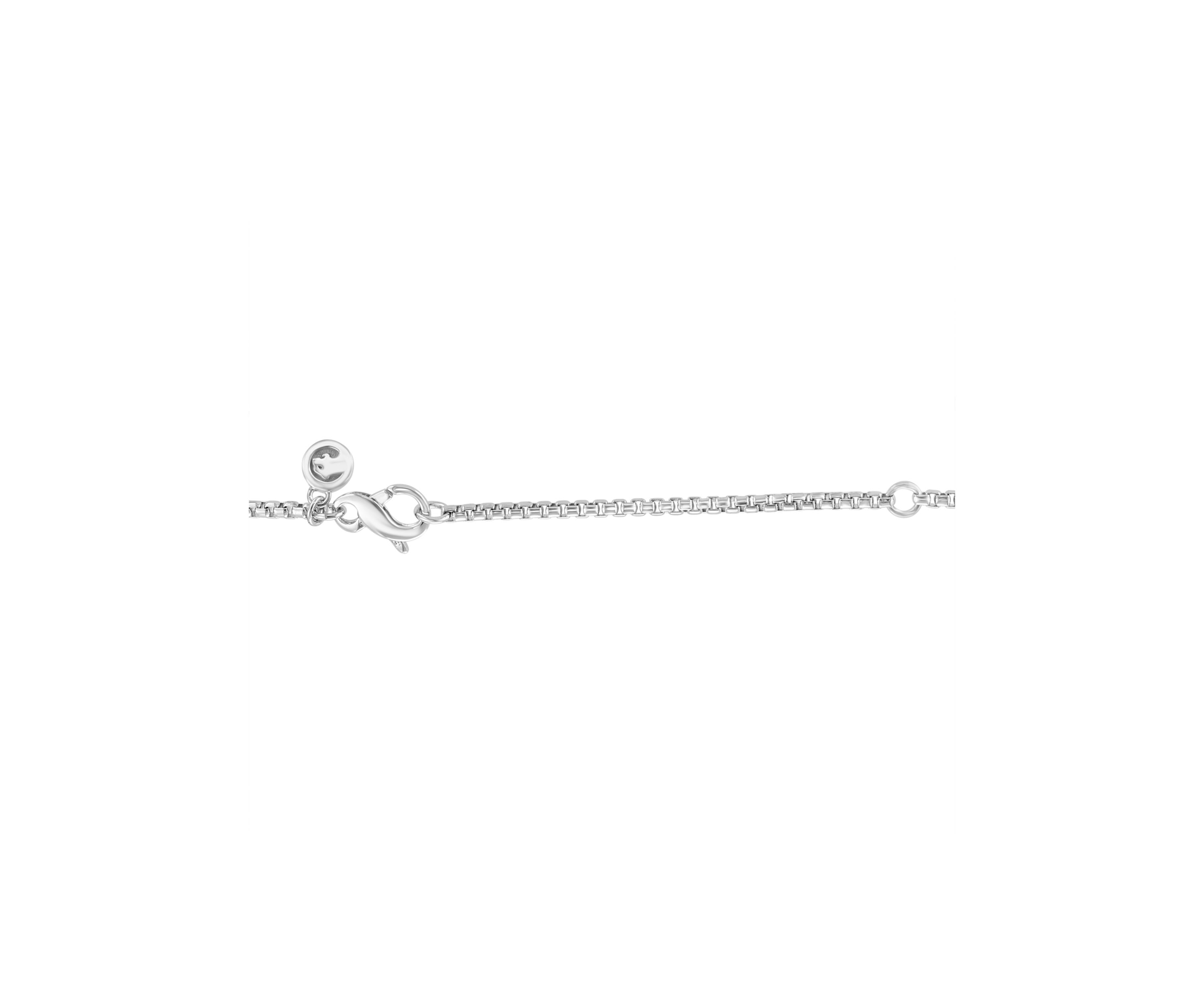 Black Sapphire Pendant Necklace in Sterling Silver