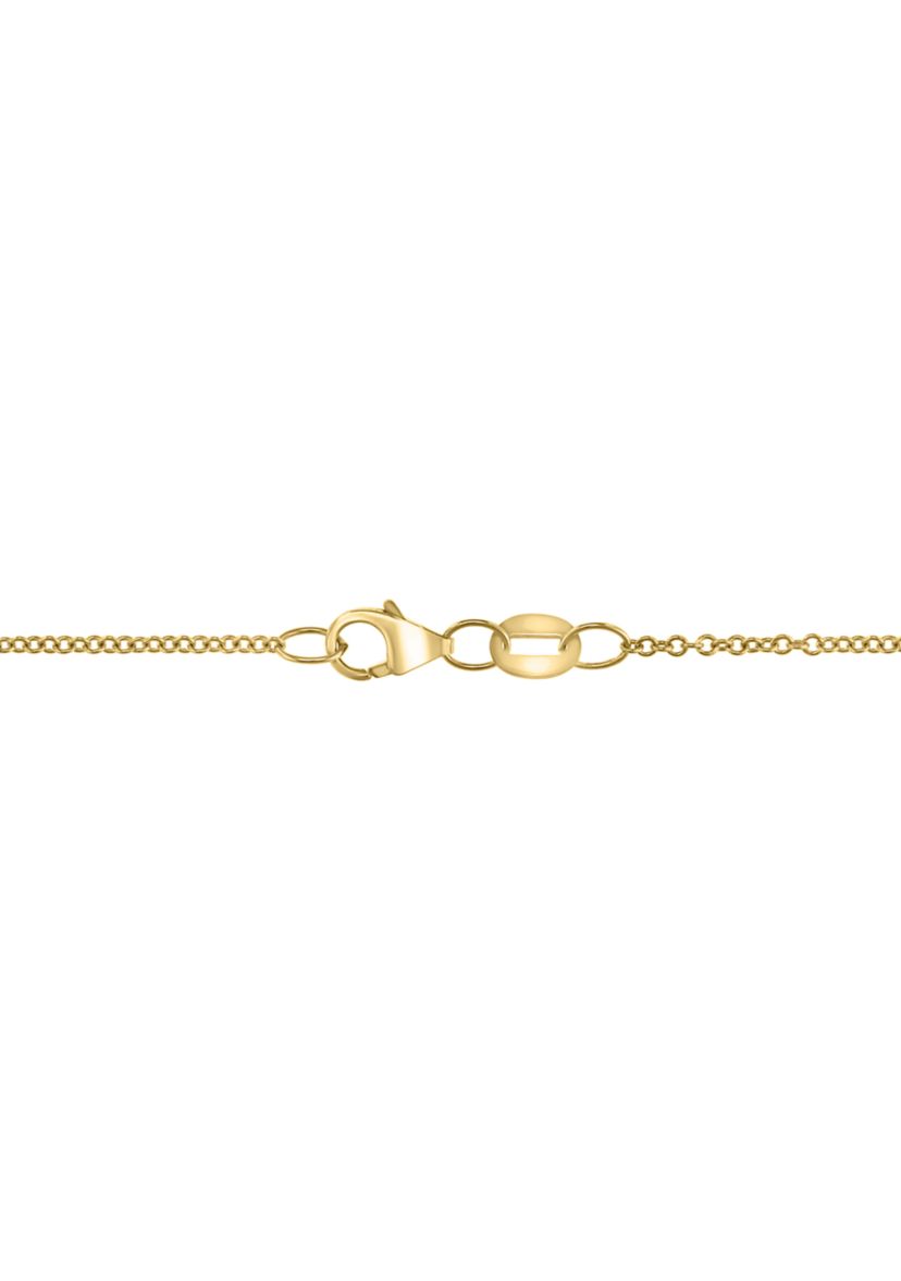 2.5 ct. t.w. Multi Gemstone, Sapphire Turtle Pendant Necklace in 14K Yellow Gold